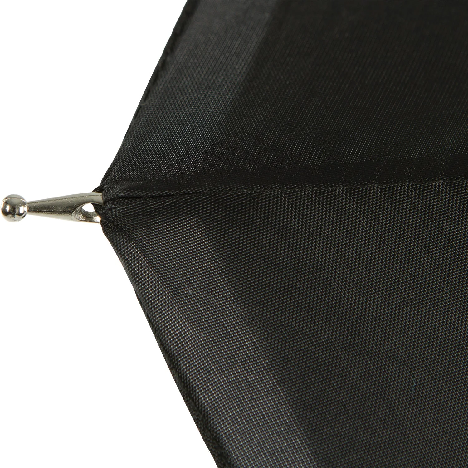 Convertible Umbrella - Optical White Satin with Removable Black Cover (32") - Image 5