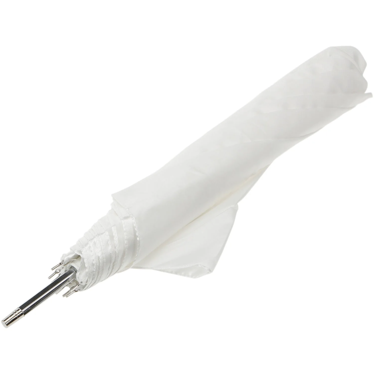 Compact Collapsible Umbrella Flash Kit - Optical White Satin with Removable Black Cover (43") - Image 5