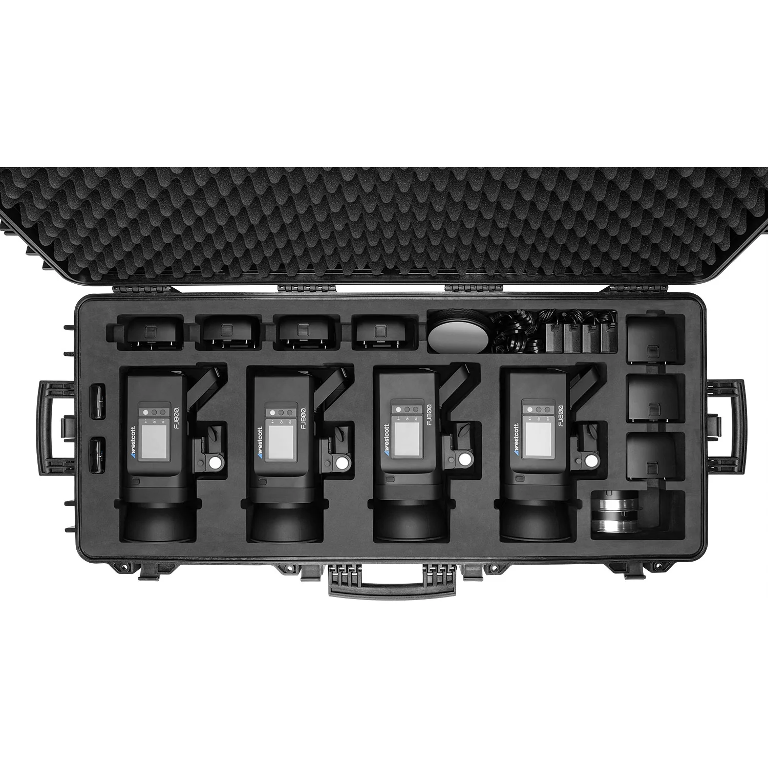44x18 Rolling Hard Case for FJ800, FJ400 II and FJ250 (4-Strobe Capacity) - Image 7