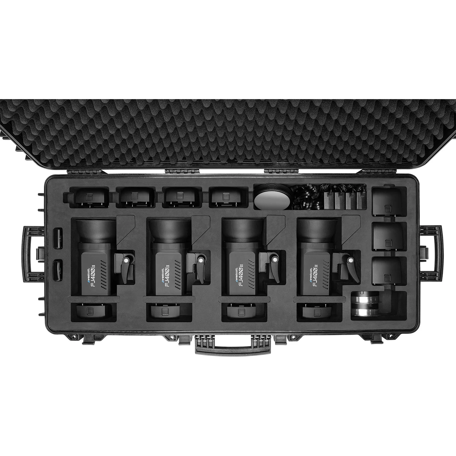 44x18 Rolling Hard Case for FJ800, FJ400 II and FJ250 (4-Strobe Capacity) - Image 8