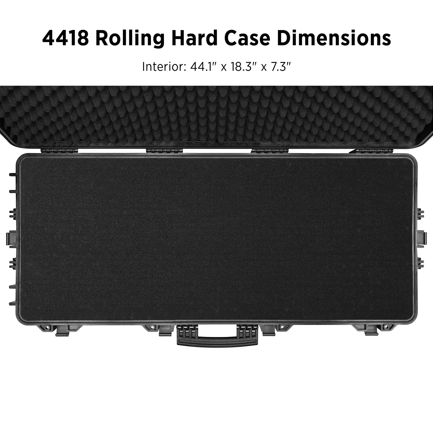 4418 Rolling Hard Case with Pick & Pluck Foam Insert (44" x 18") - Image 5