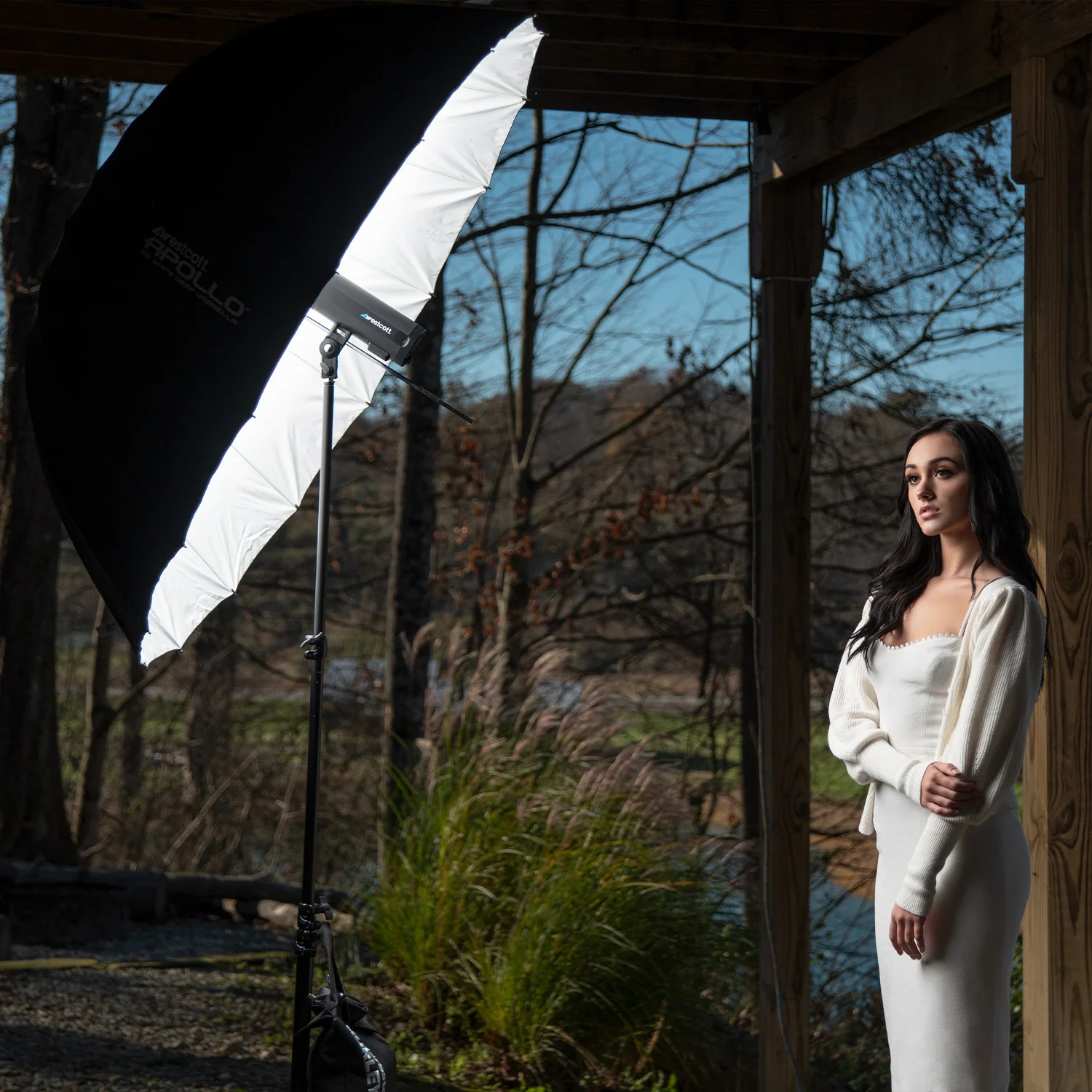 Deep Umbrella - White Bounce (53") - Image 5