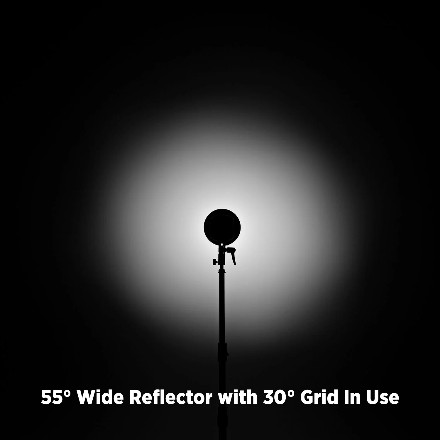 55-Degree Wide Umbrella Reflector with Honeycomb Grids (FJ800, FJ400, FJ400 II, FJ400-SE, FJ250, Bowens) - Image 7