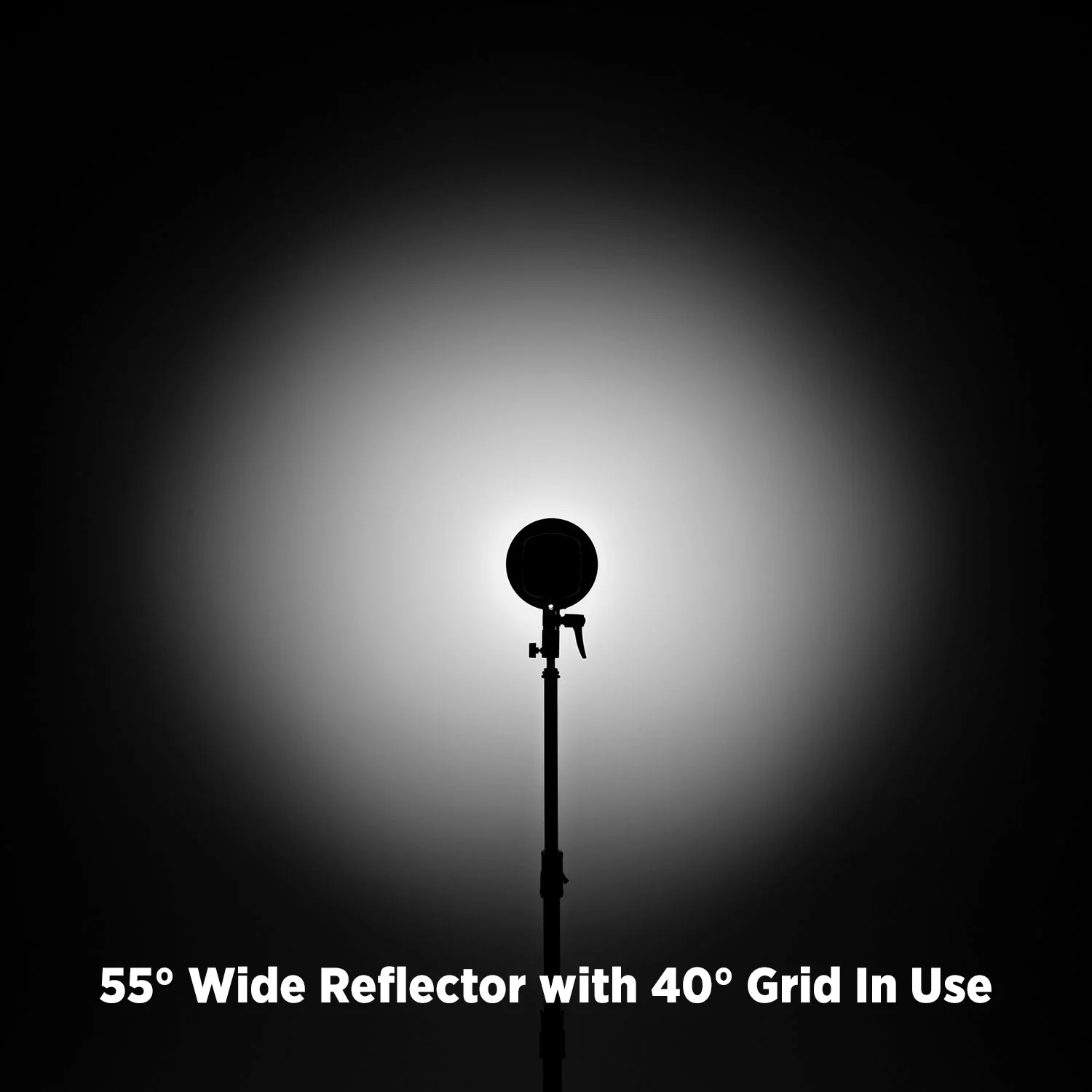 55-Degree Wide Umbrella Reflector with Honeycomb Grids (FJ800, FJ400, FJ400 II, FJ400-SE, FJ250, Bowens) - Image 8