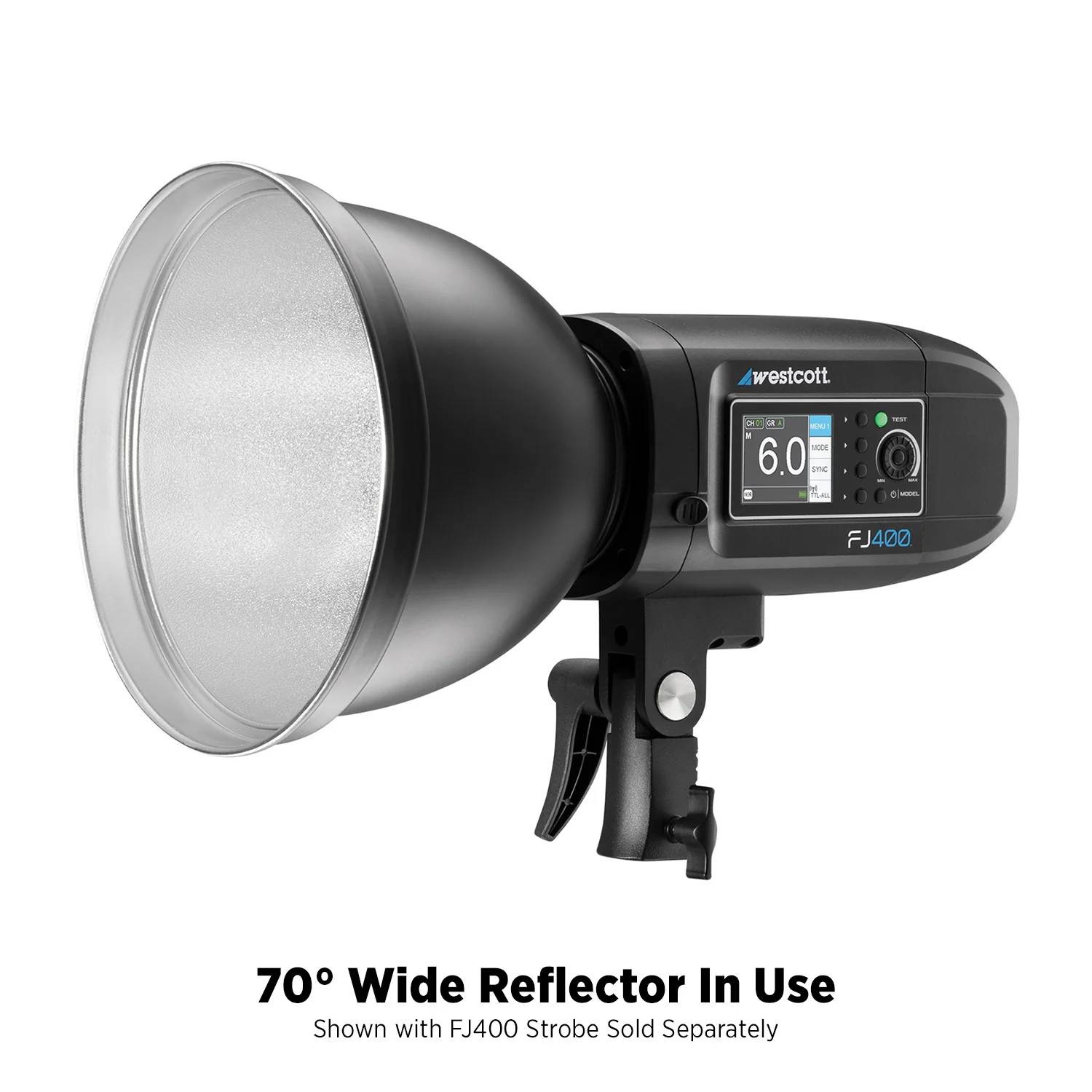 70-Degree Wide Reflector with Honeycomb Grids (FJ800, FJ400, FJ400 II, FJ400-SE, FJ250, Bowens) - Image 10