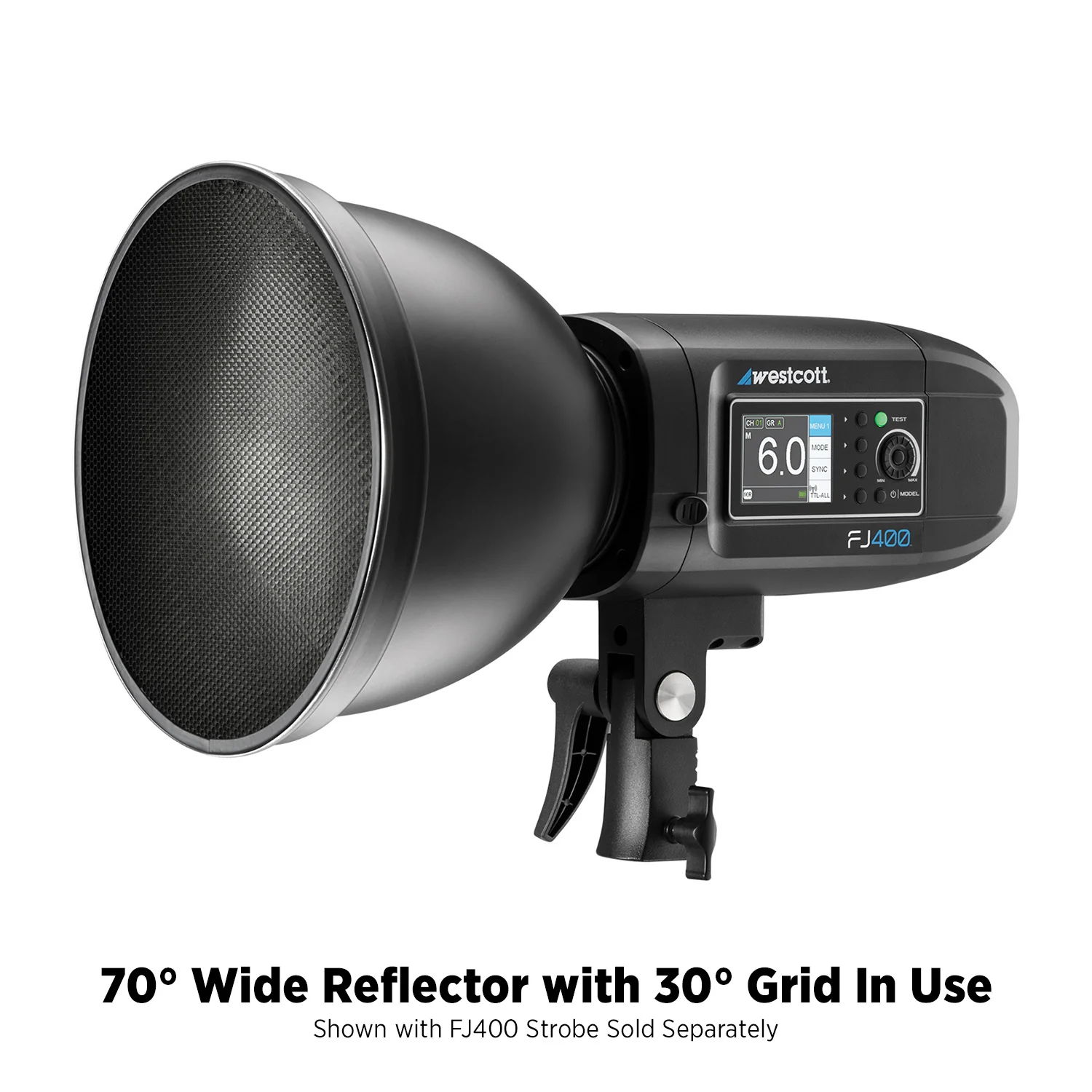 70-Degree Wide Reflector with Honeycomb Grids (FJ800, FJ400, FJ400 II, FJ400-SE, FJ250, Bowens) - Image 11