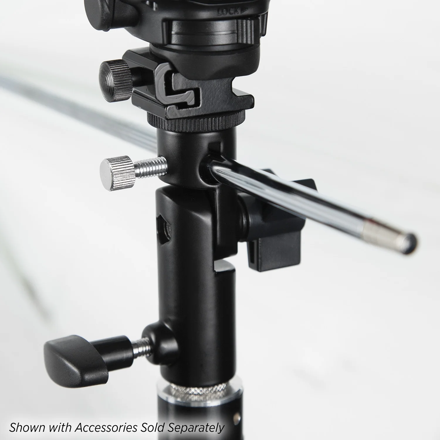 Adjustable Shoe Mount Speedlight Bracket - Image 5