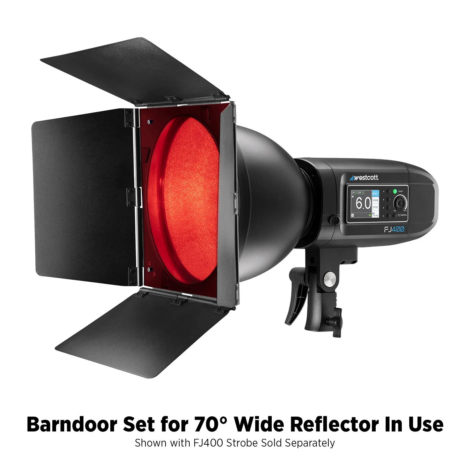 Barndoor Set for 70-Degree Wide Reflector - Image 11