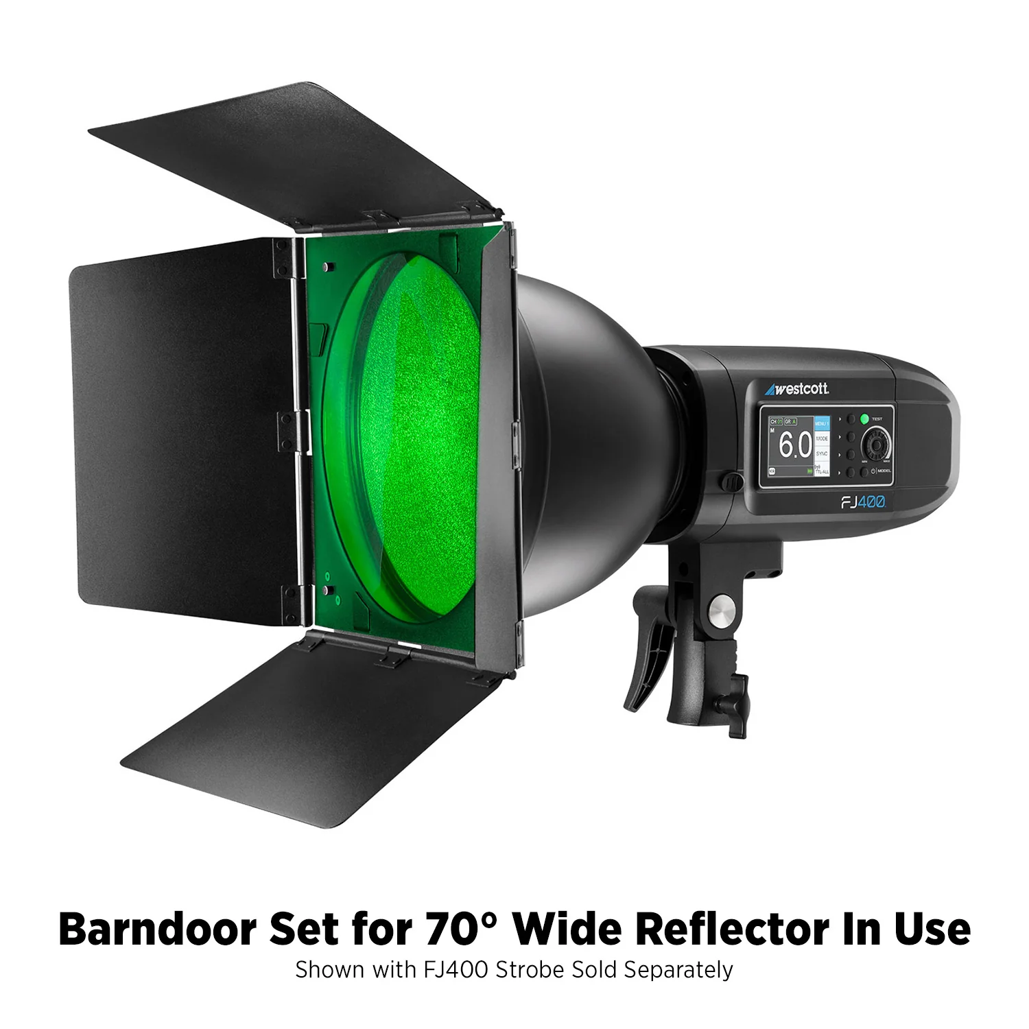 Barndoor Set for 70-Degree Wide Reflector - Image 13