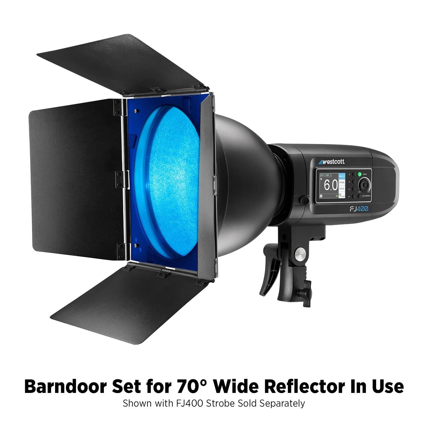 Barndoor Set for 70-Degree Wide Reflector - Image 4