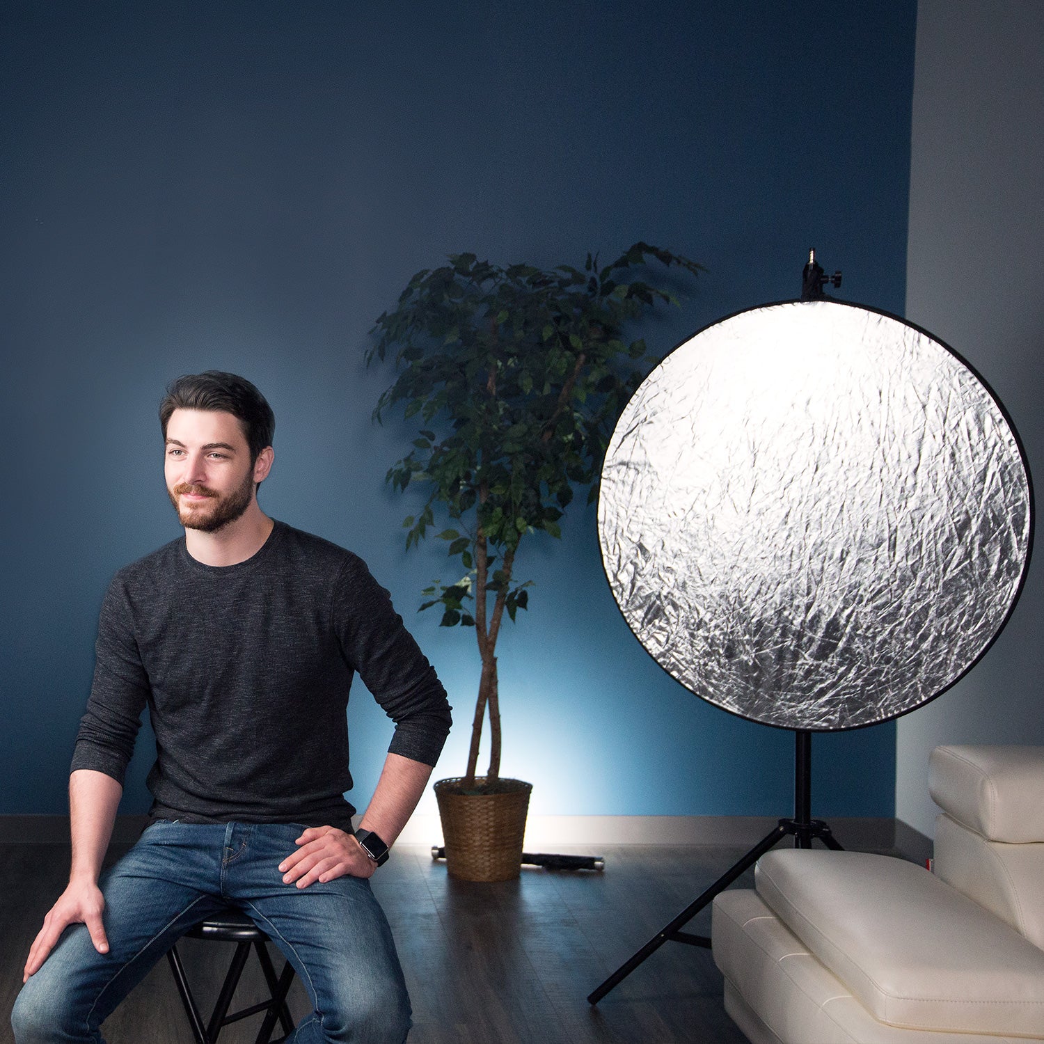 Collapsible 5-in-1 Reflector Kit with Sunlight Surface (40") - Image 6
