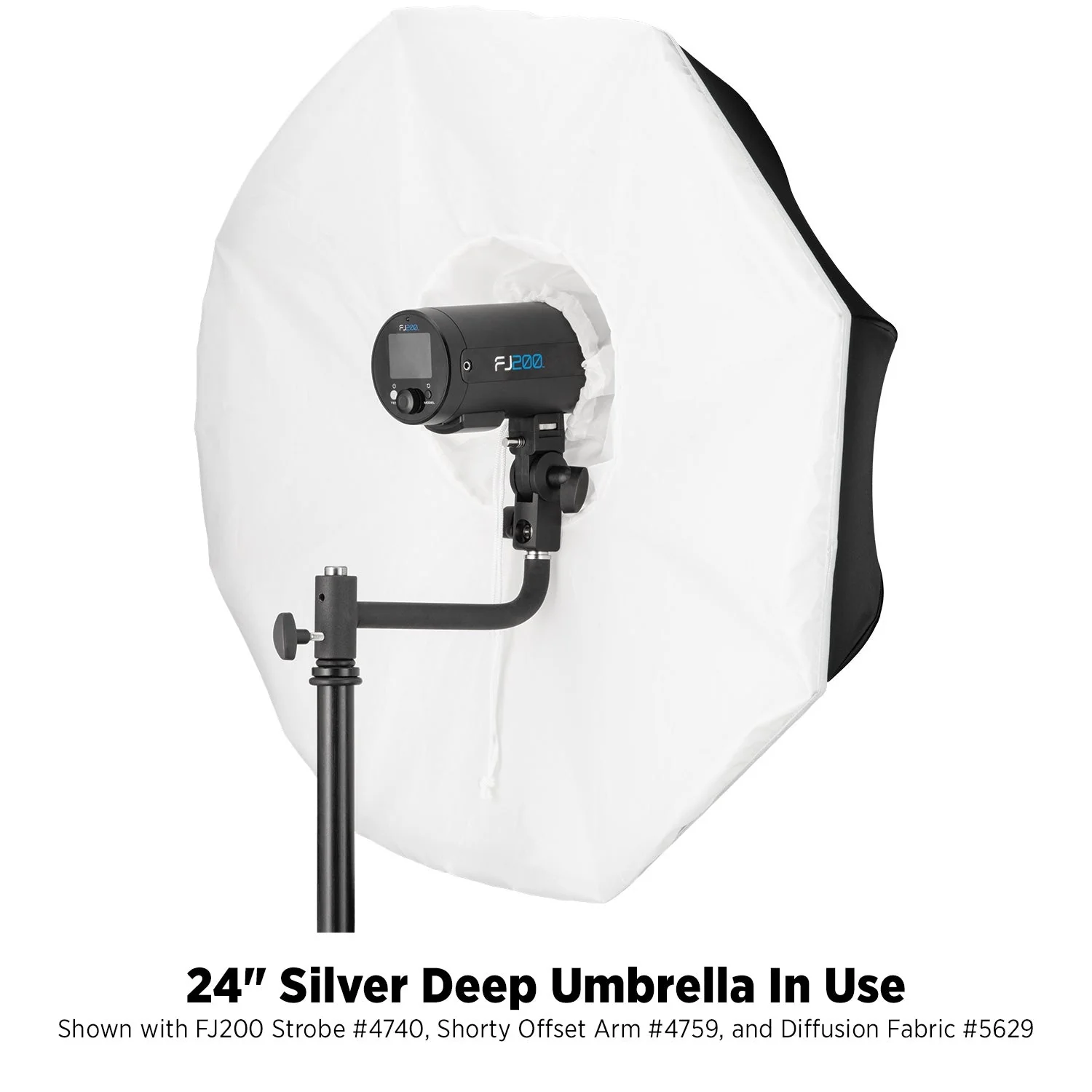 Deep Umbrella - Silver Bounce (24") - Image 10
