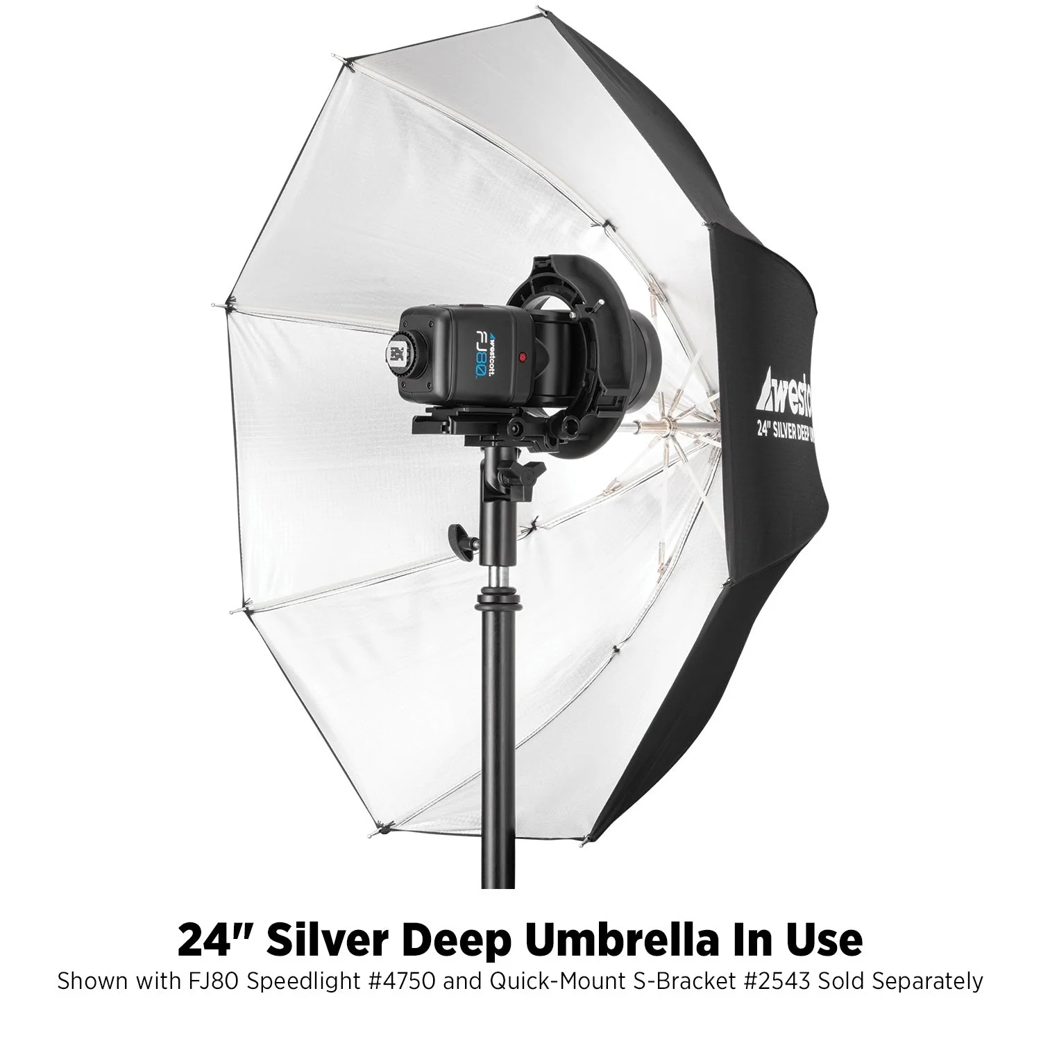 Deep Umbrella - Silver Bounce (24") - Image 11