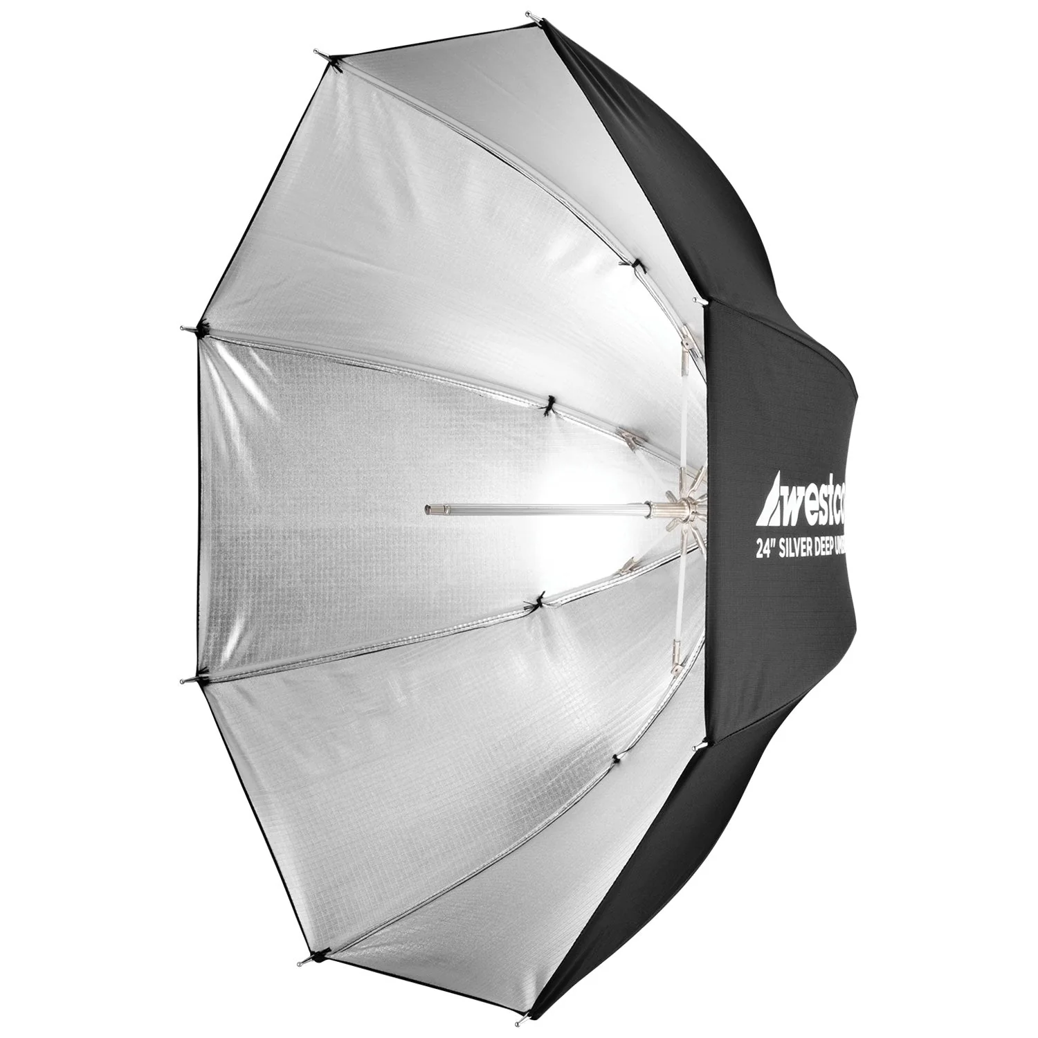 Deep Umbrella - Silver Bounce (24") - Image 3
