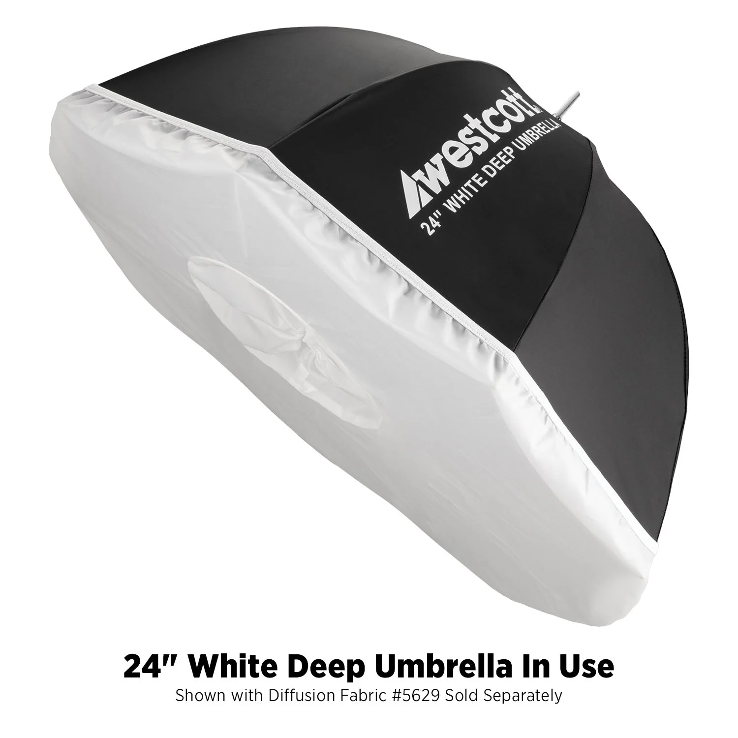 Deep Umbrella - White Bounce (24") - Image 8