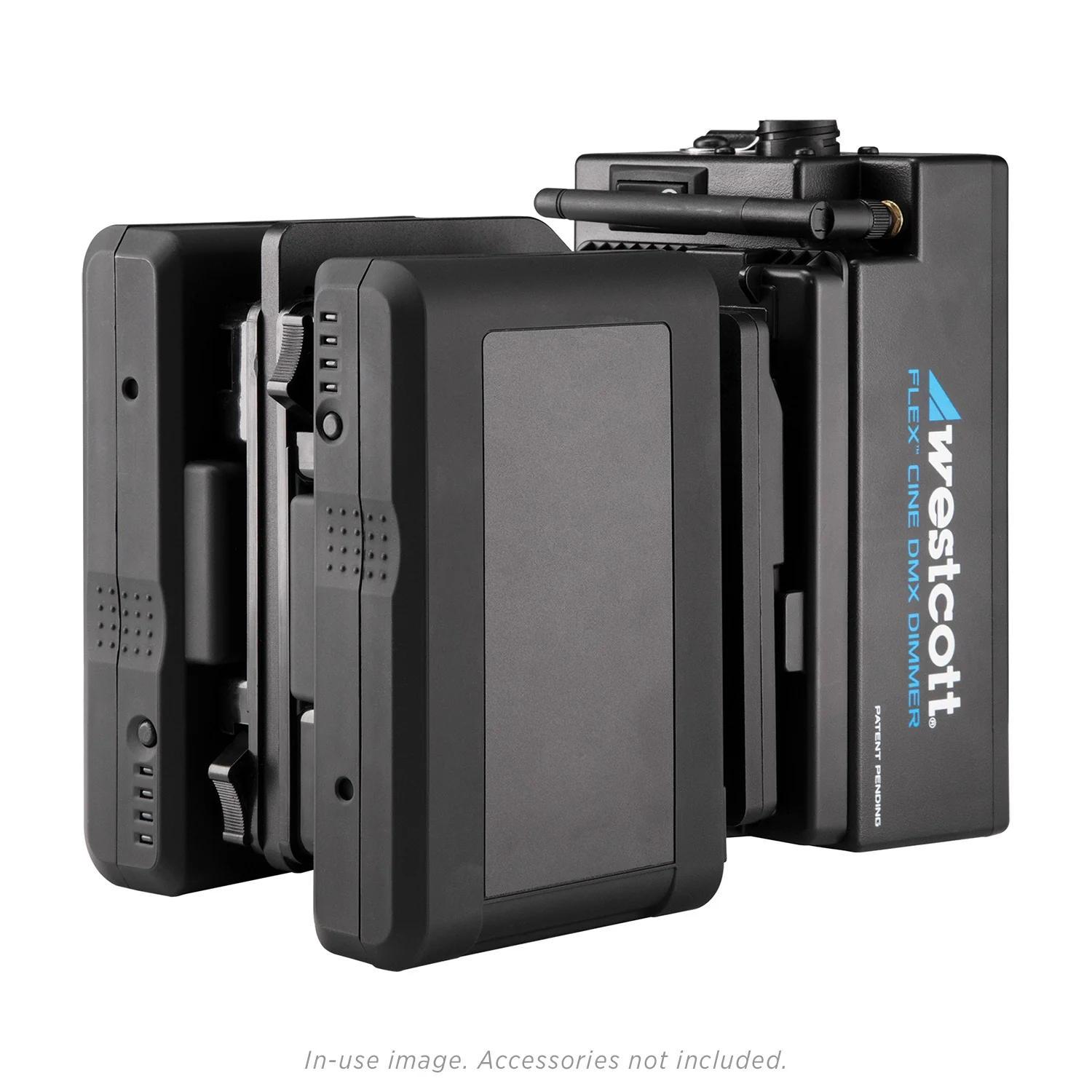 Dual Gold Mount to V-Mount Battery Adapter - Image 3