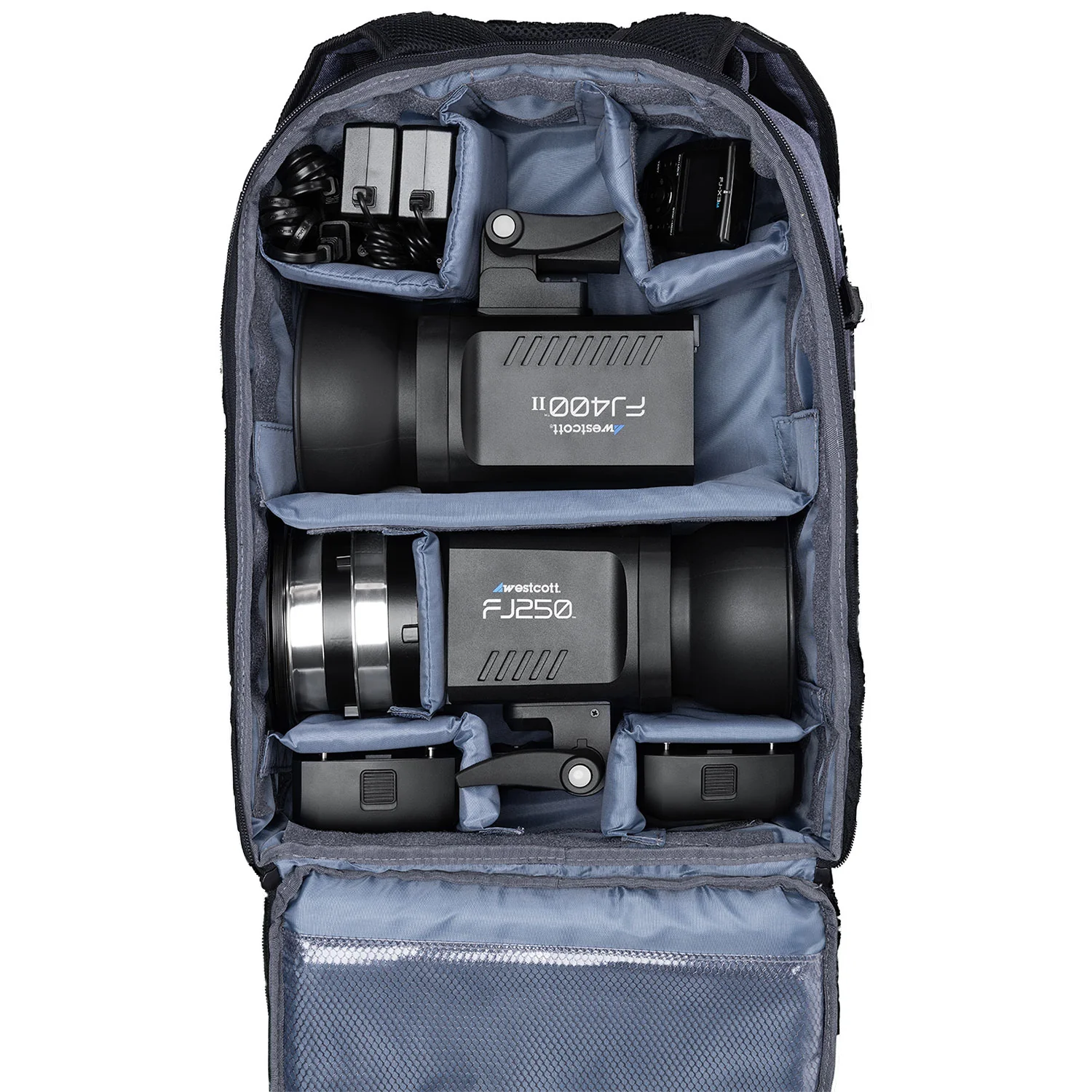 FJ Wireless 2-Light Portable Portrait Flash Kit with FJ-X3 Wireless Trigger - Image 3