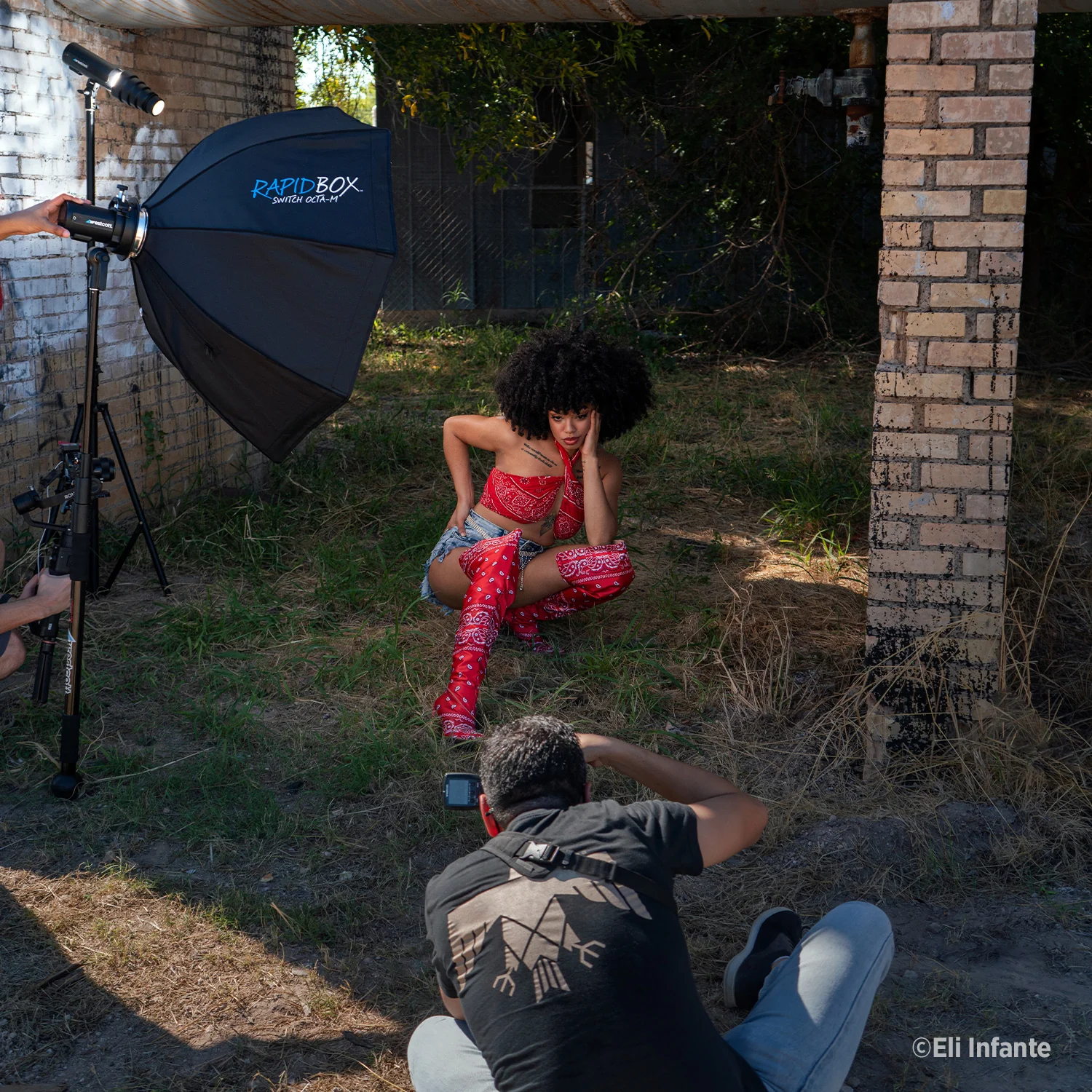 FJ200 Strobe 2-Light Backpack Kit - Image 3