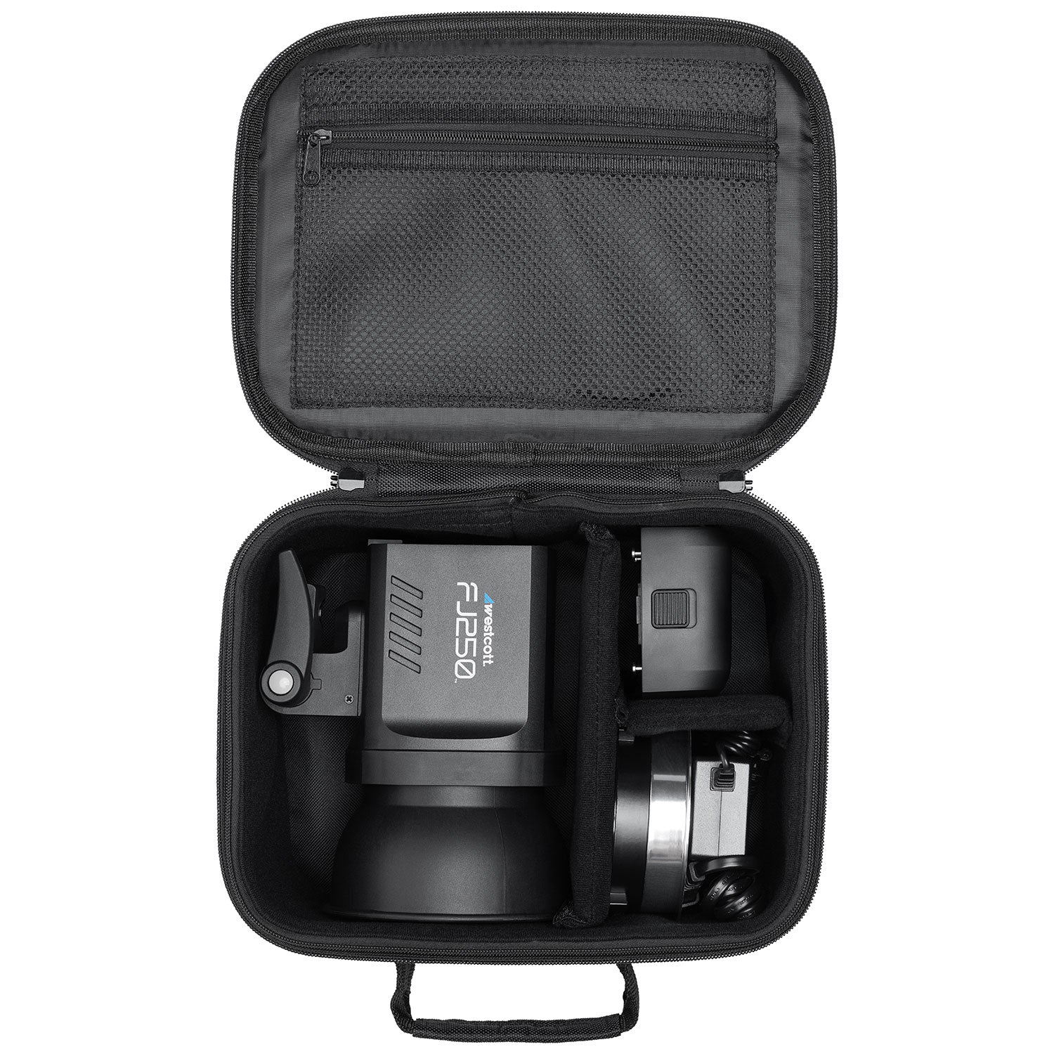 FJ250 Touchscreen Strobe with FJ Pro AC/DC Battery (250Ws) - Image 3