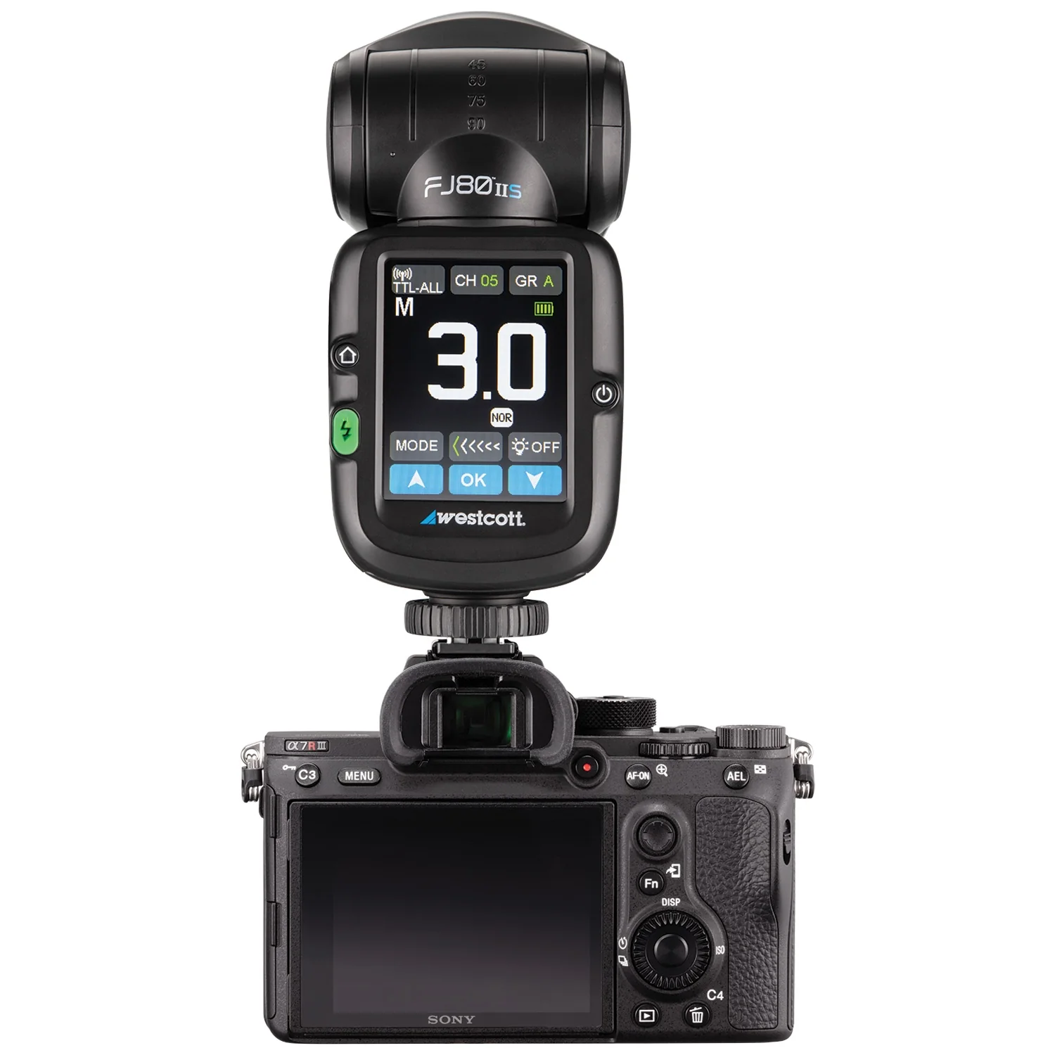 FJ80 II Touchscreen Speedlight (80Ws) - Image 6