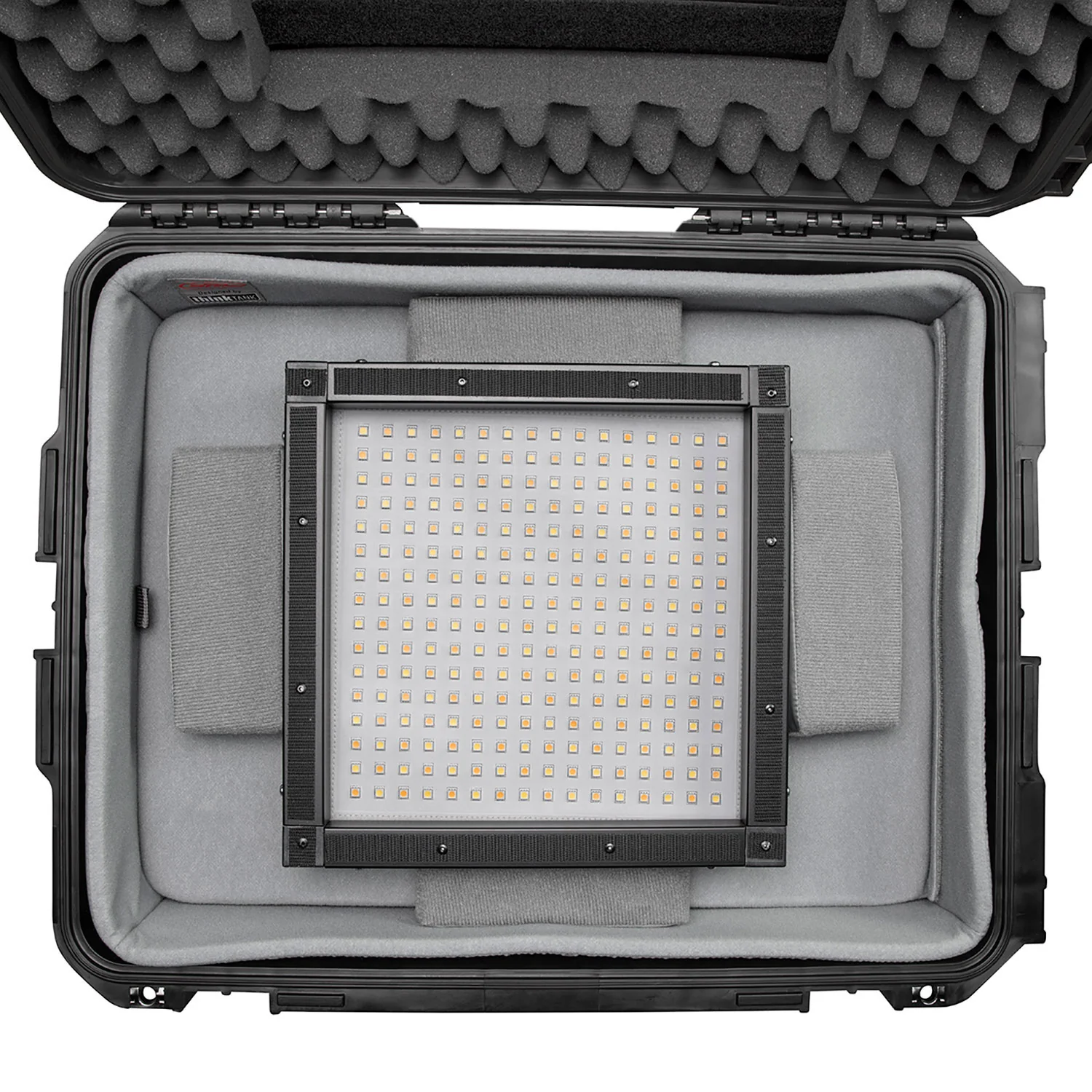 Flex Cine Bi-Color LED 2-Light Travel Kit with Mini V-Mount Batteries (1' x 1') - Image 3