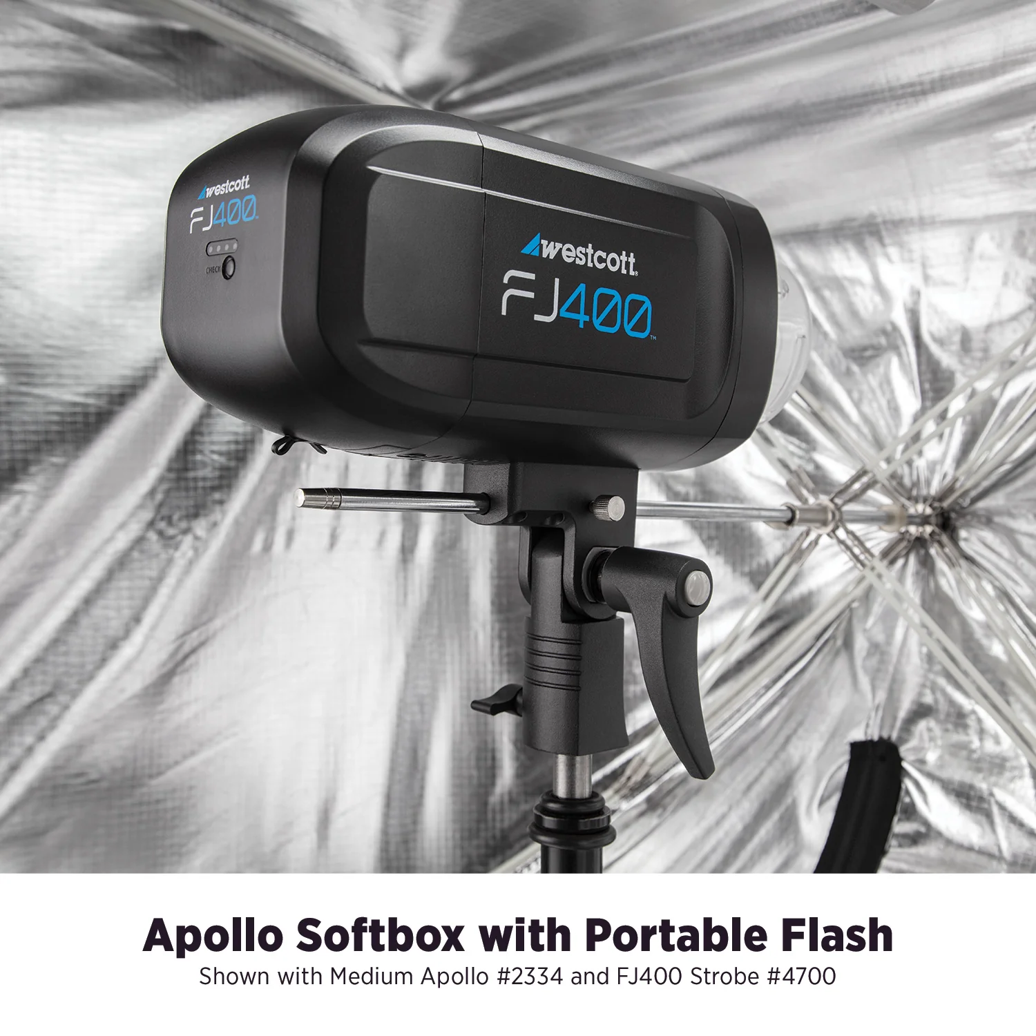 Medium Apollo Softbox with 40-Degree Grid (28") - Image 11