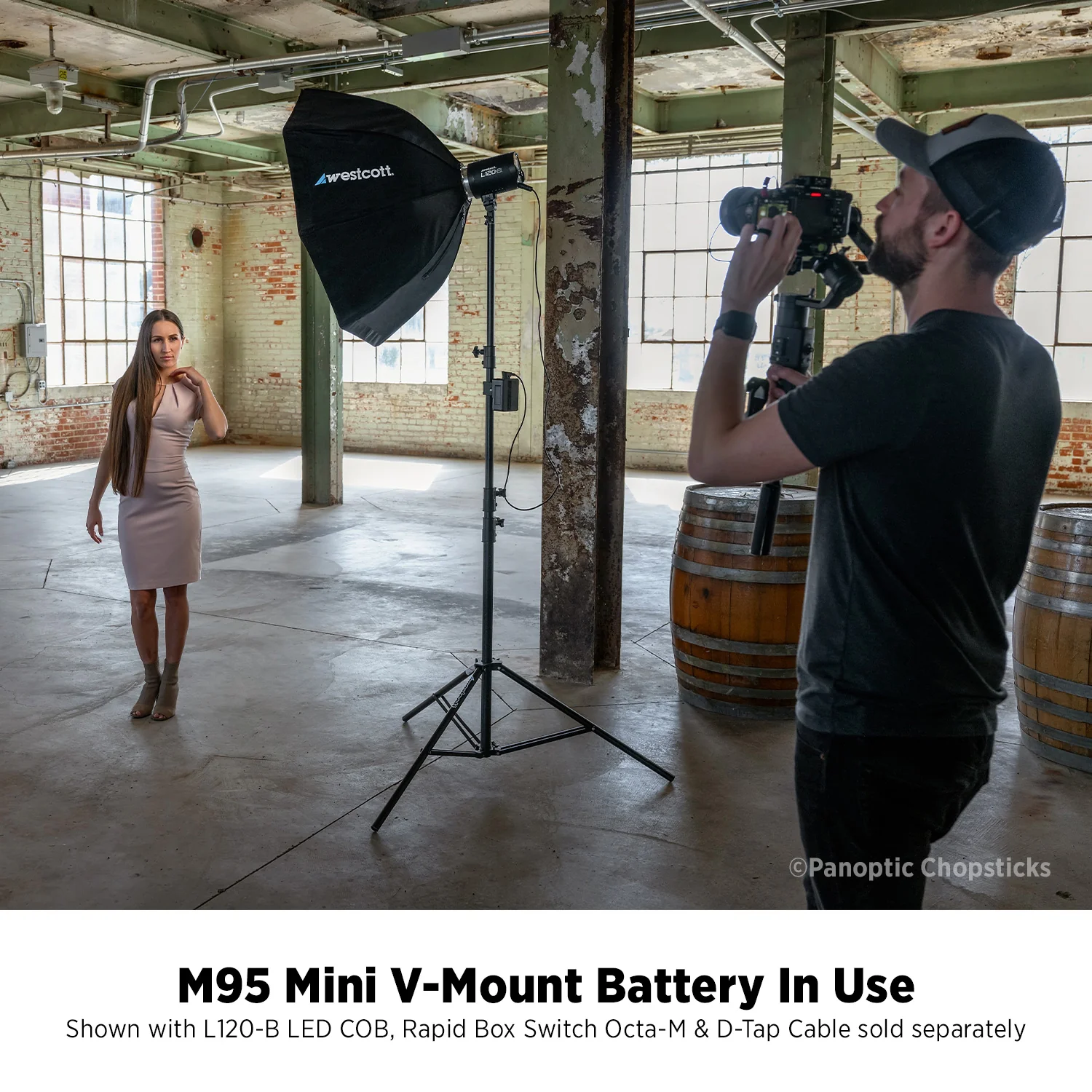 MV95 Mini V-Mount Battery with USB-C (14.8V, 95Wh) - Image 4