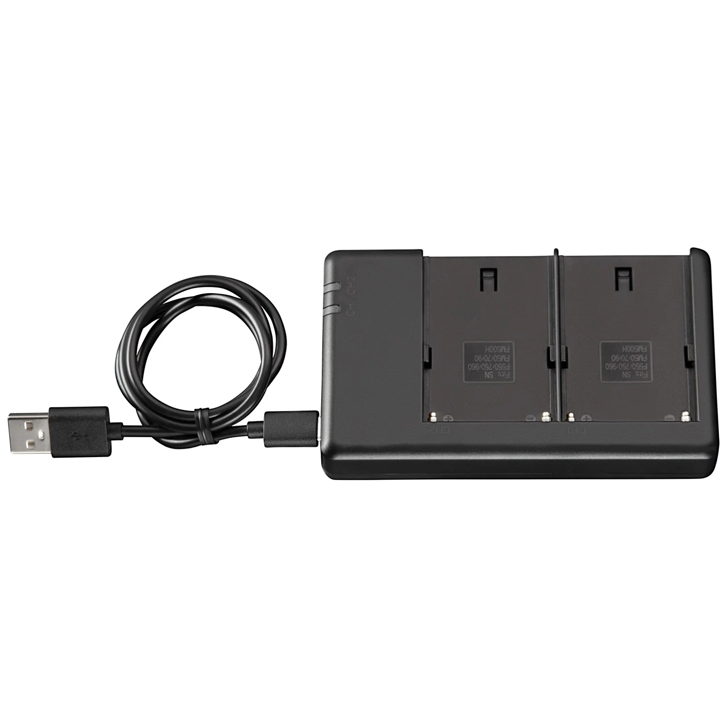 NP-F970 Dual Battery Pack with Charger (L-Series, 7.4V, 6600mAh, 48.8Wh) - Image 3