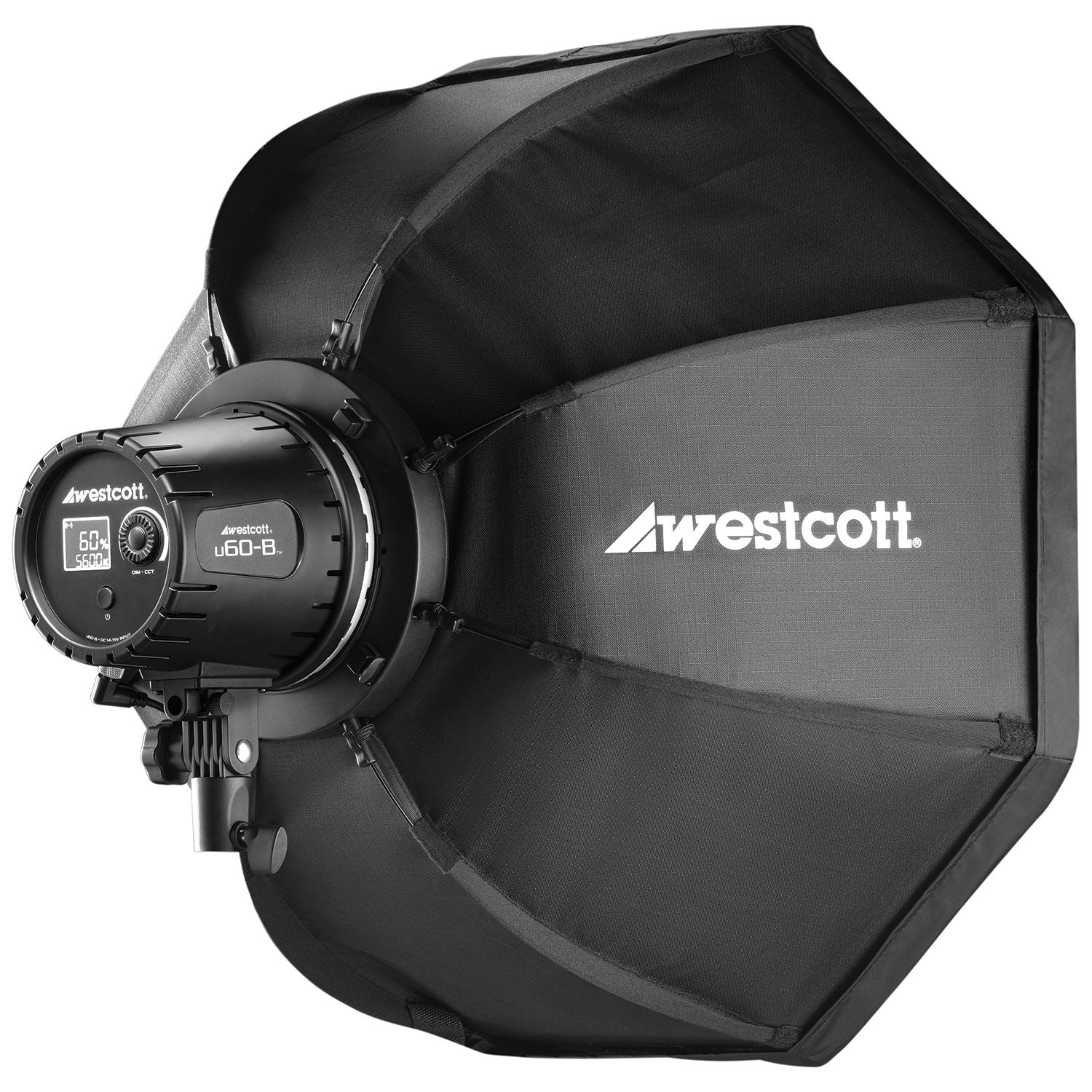 U60-B Bi-Color LED 1-Light Softbox Kit - Image 7