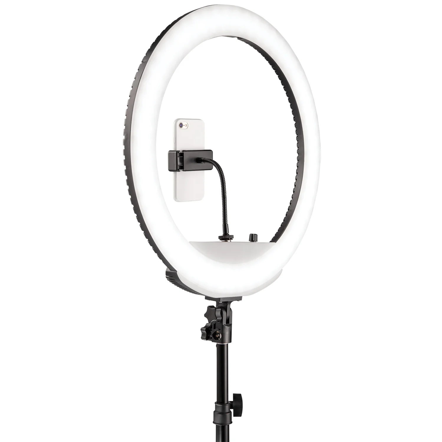 Ring Light Bi-Color LED Kit with Batteries and Stand - Image 10