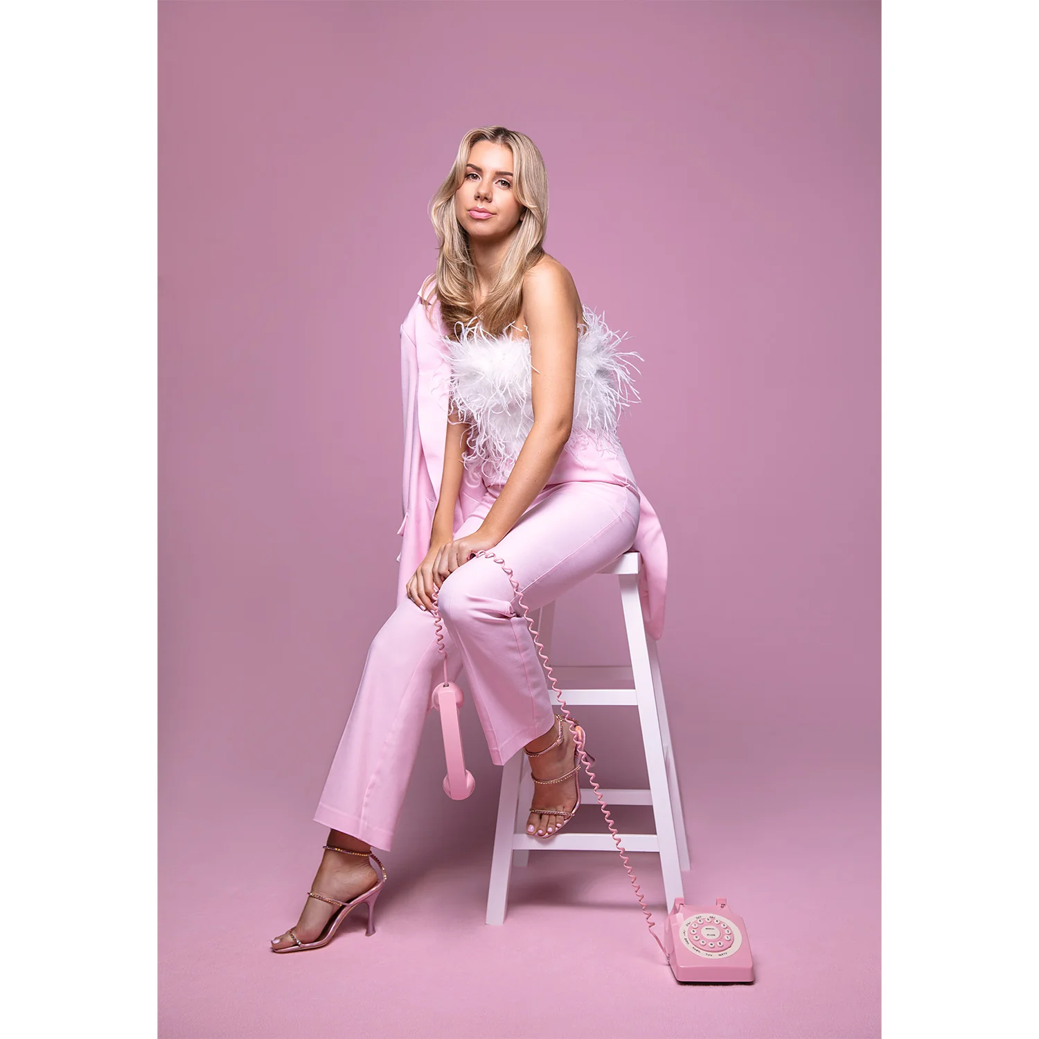 Wrinkle-Resistant Backdrop - Blush Pink (9' x 20') - Image 2