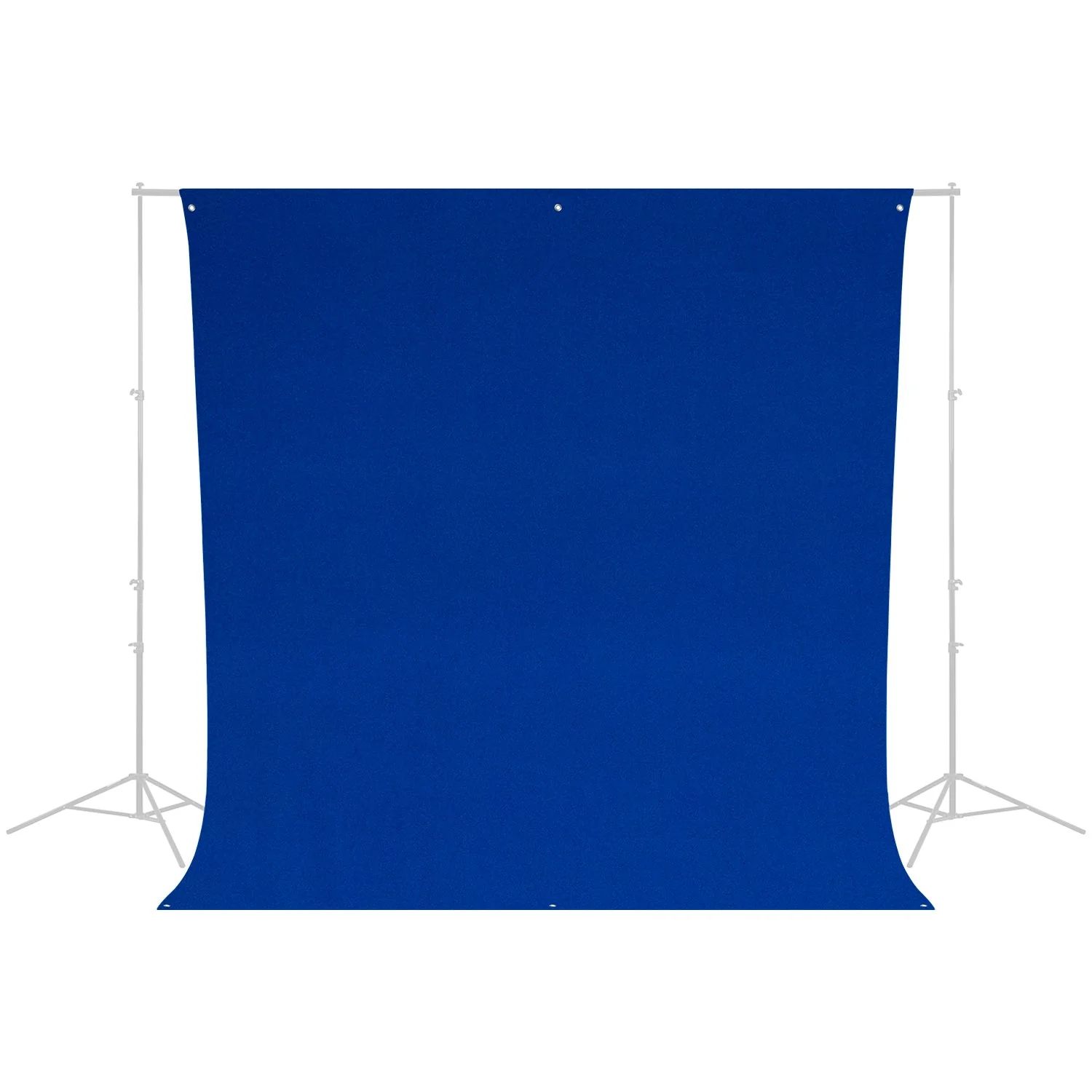 Wrinkle-Resistant Backdrop - Royal Blue / Chroma-Key Blue (9' x 10') - Image 4