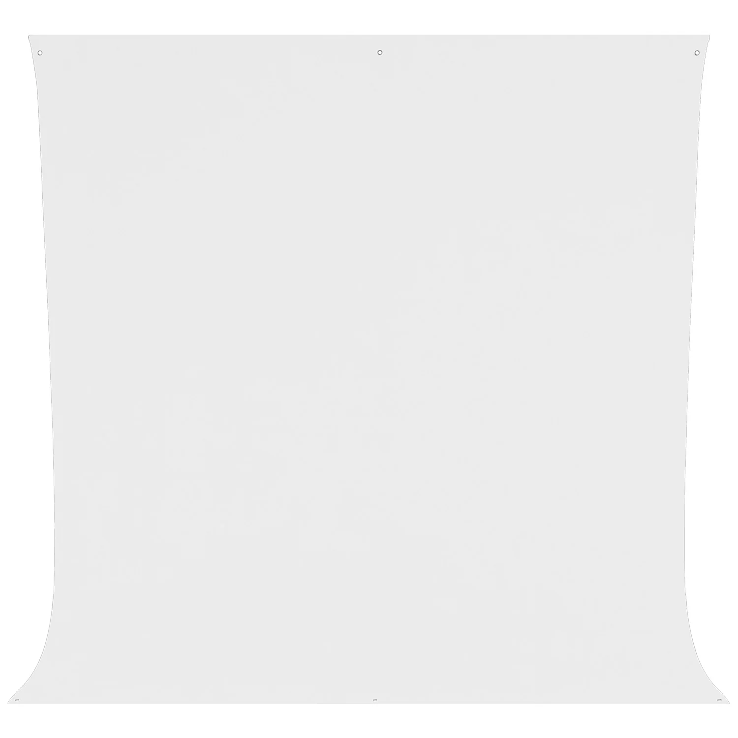Wrinkle-Resistant Backdrop - High-Key White (9' x 10')