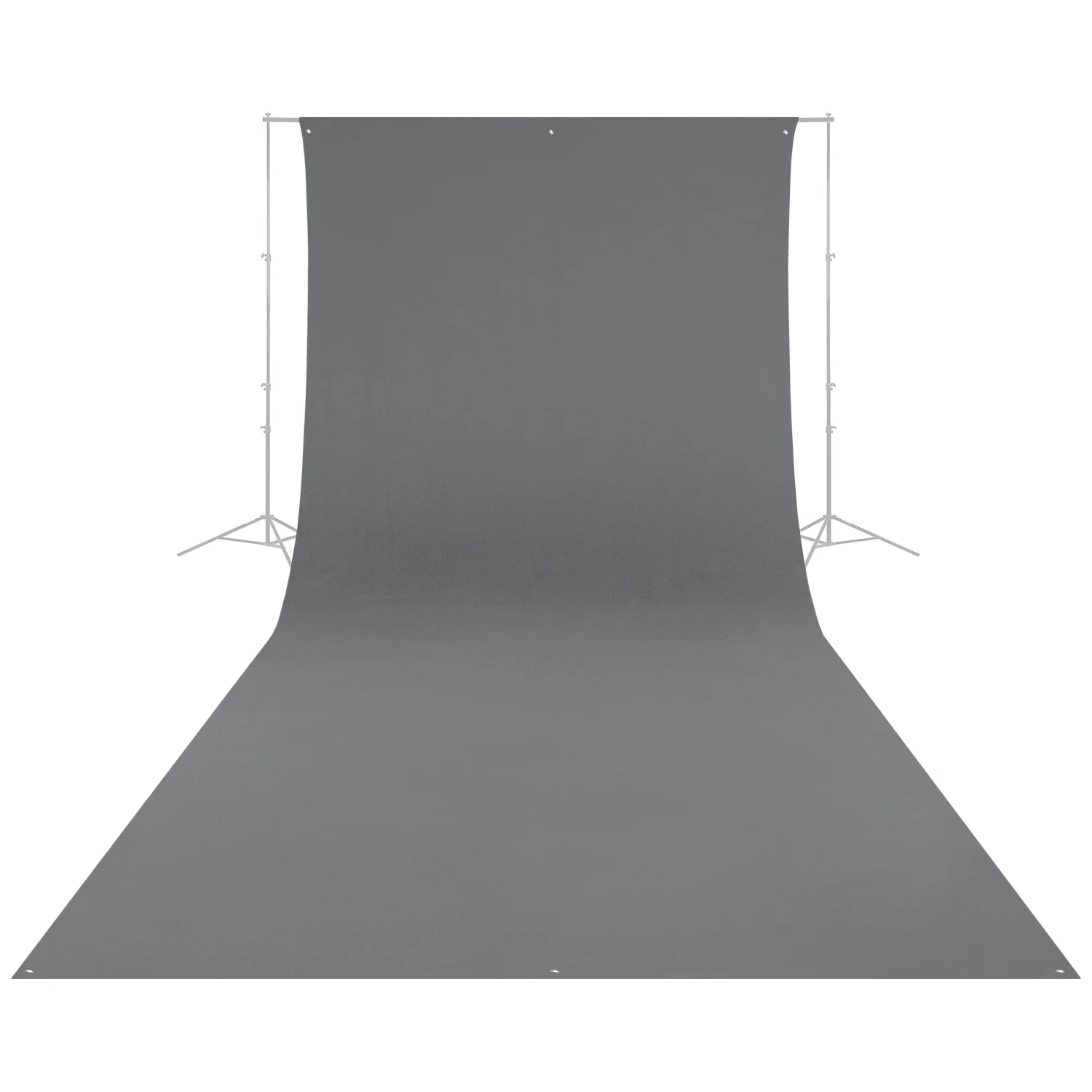 Wrinkle-Resistant Backdrop - Neutral Gray (9' x 20') - Image 3