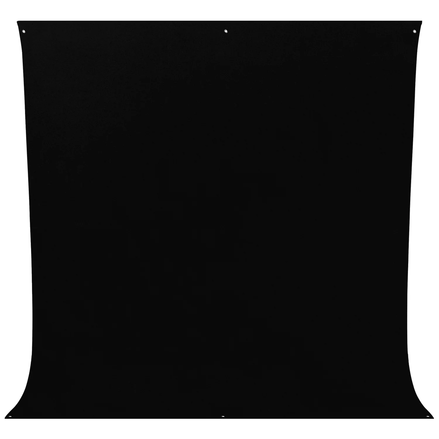 Wrinkle-Resistant Backdrop - Rich Black (9' x 10')