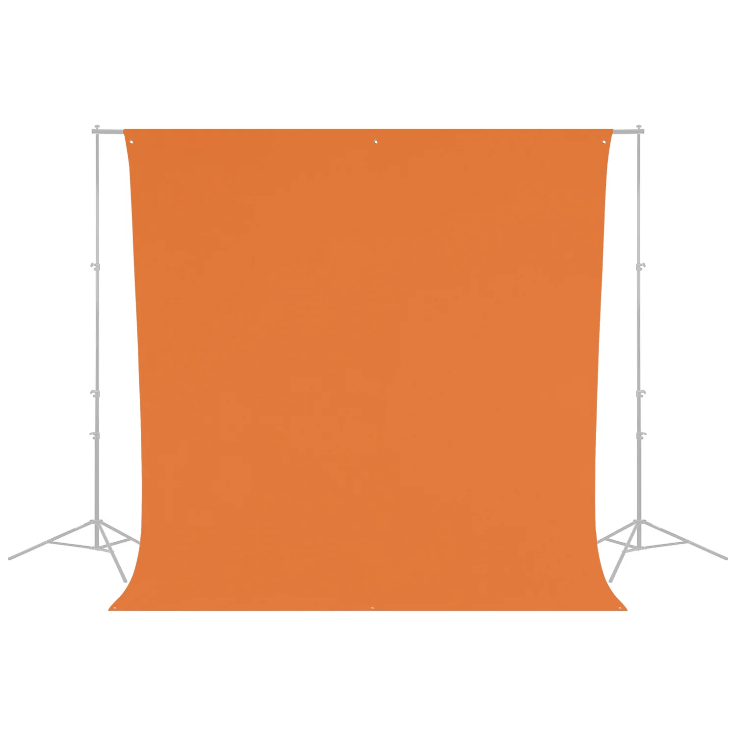 Wrinkle-Resistant Backdrop - Tiger Orange (9' x 10') - Image 3