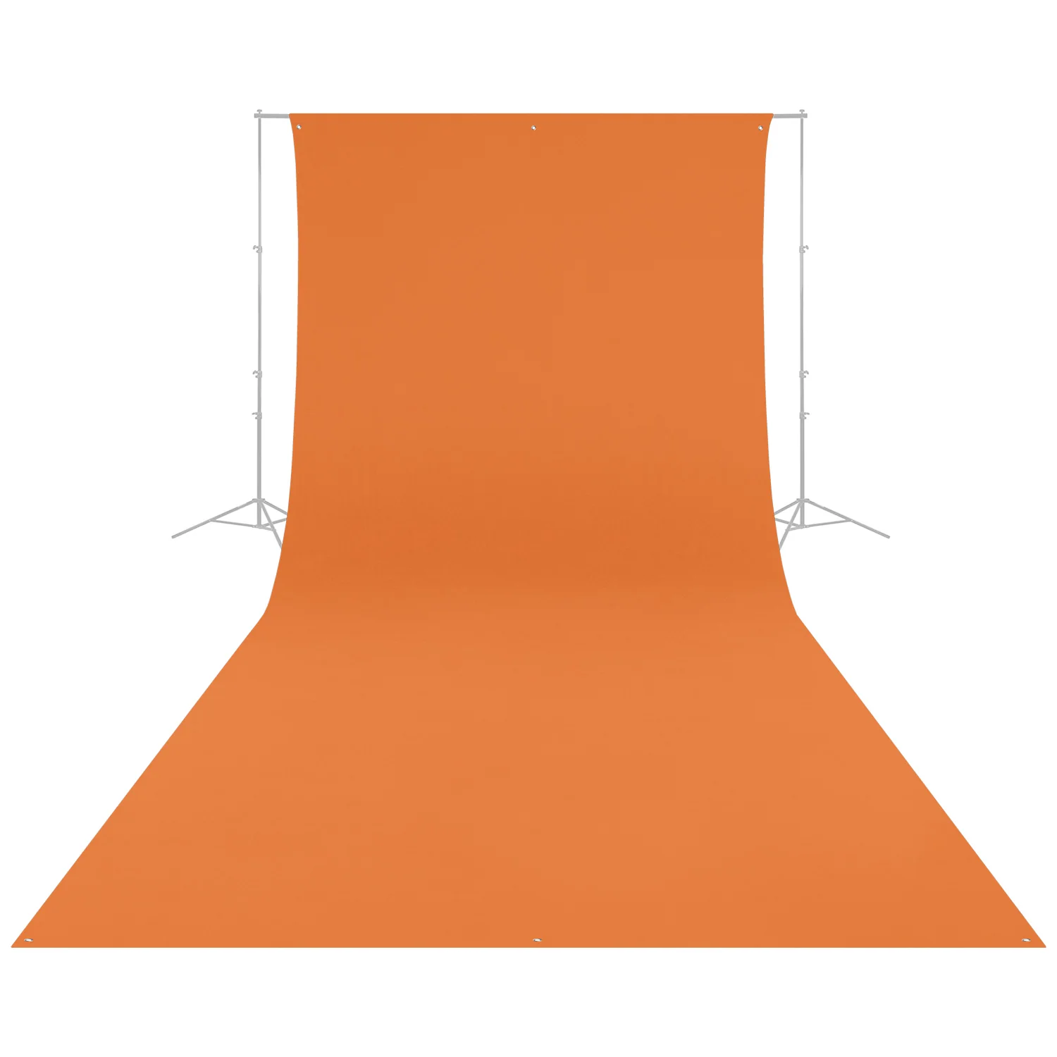 Wrinkle-Resistant Backdrop - Tiger Orange (9' x 20') - Image 3