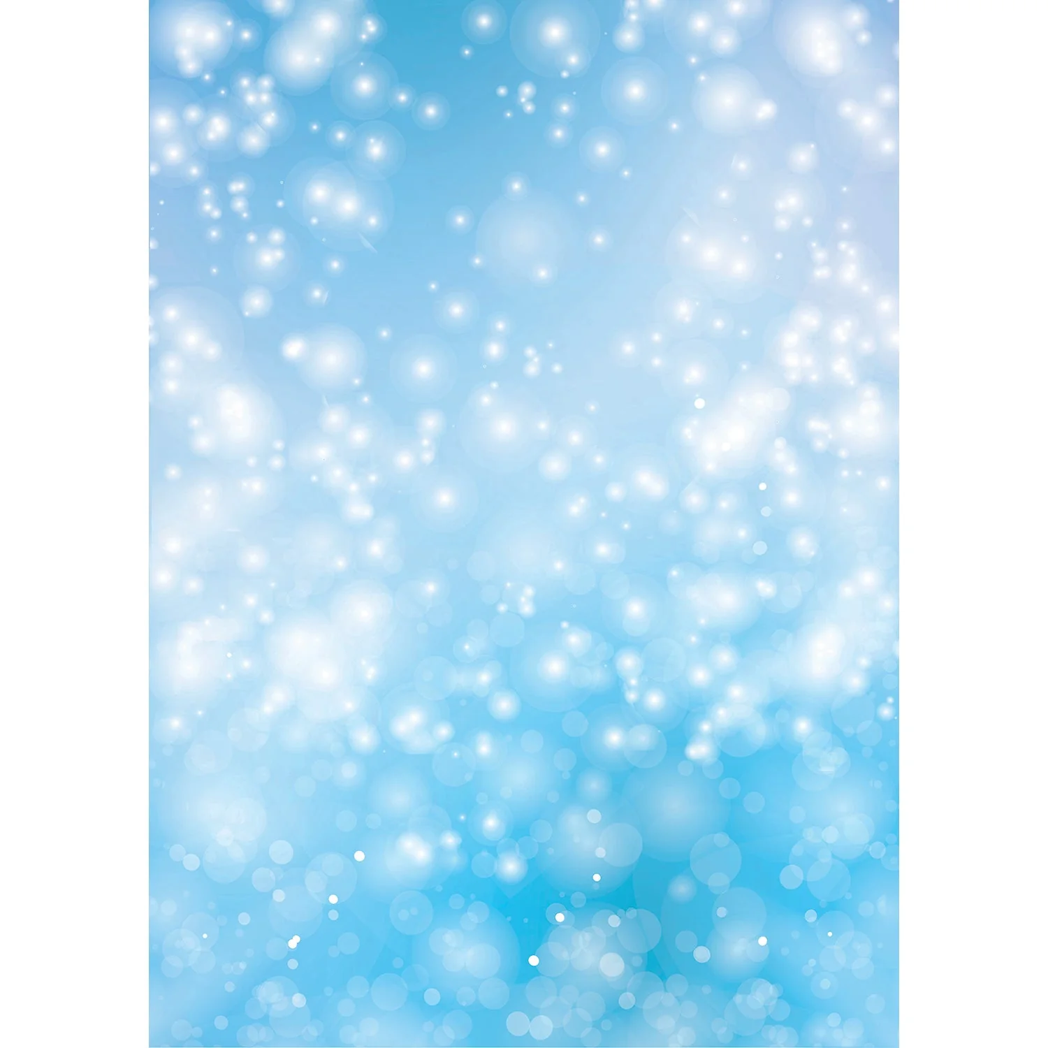 X-Drop Canvas Backdrop โ Blue Classic Bokeh (5' x 7')