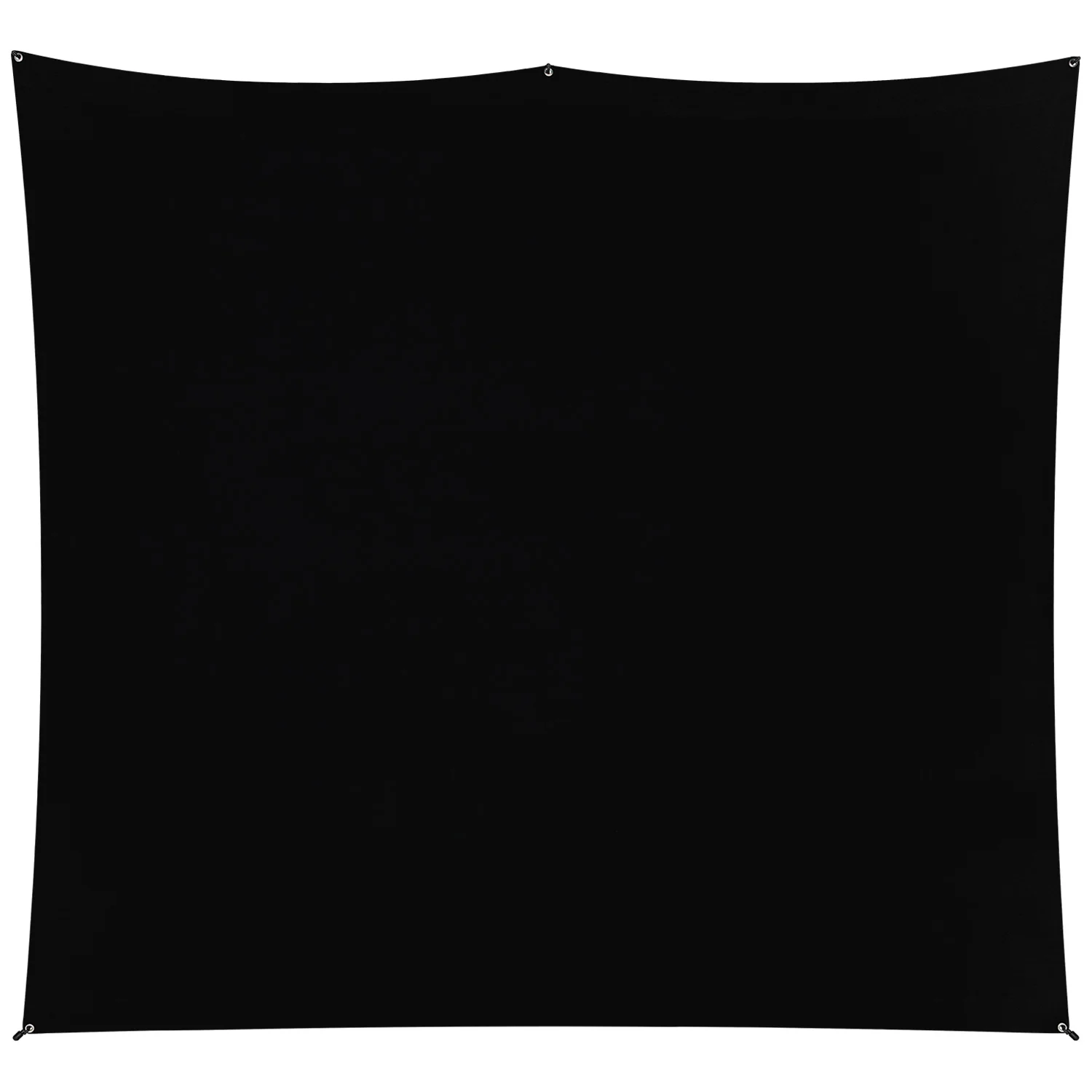 X-Drop Pro Wrinkle-Resistant Backdrop Kit - Rich Black (8' x 8') - Image 3