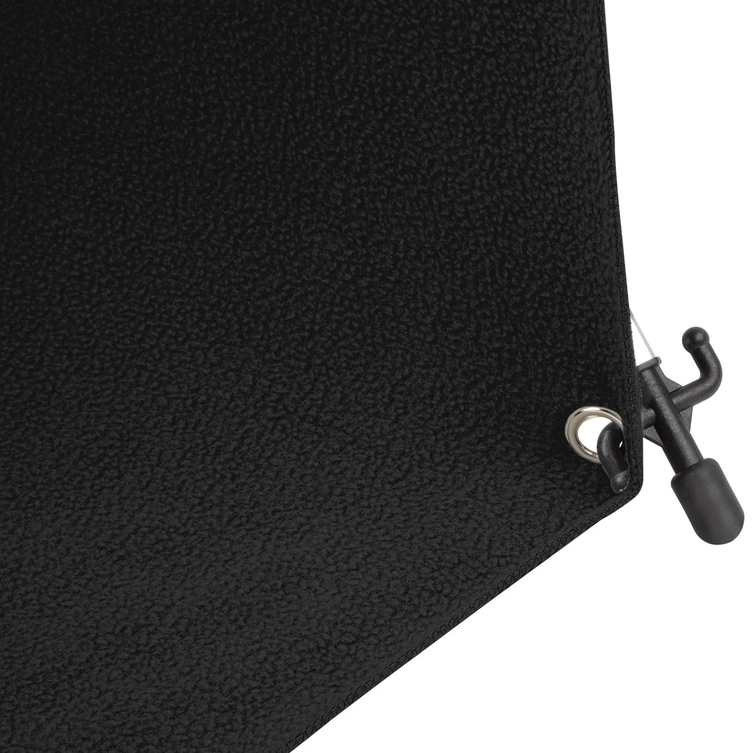 X-Drop Pro Wrinkle-Resistant Backdrop Kit - Rich Black (8' x 8') - Image 9