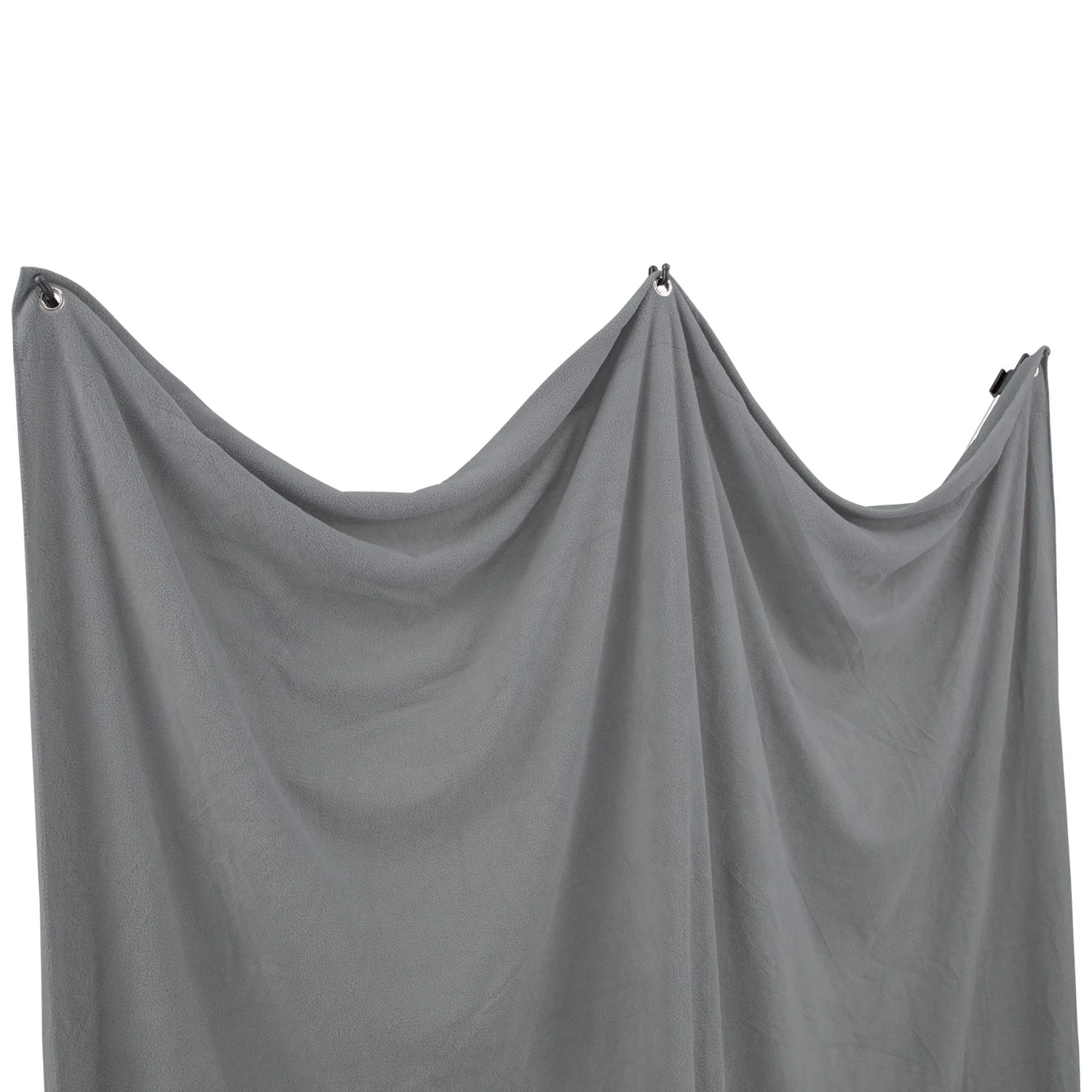 X-Drop Pro Wrinkle-Resistant Backdrop - Neutral Gray (8' x 8') - Image 7