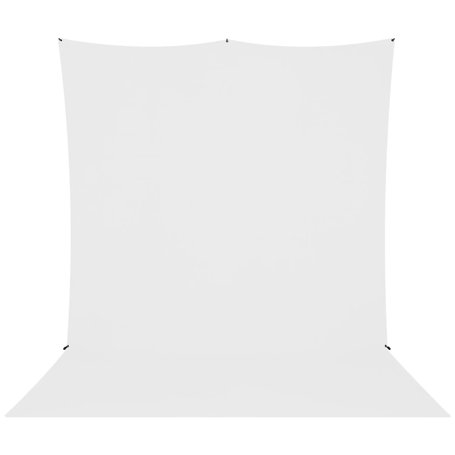 X-Drop Pro Wrinkle-Resistant Sweep Backdrop Kit - High-Key White (8' x 13') - Image 3
