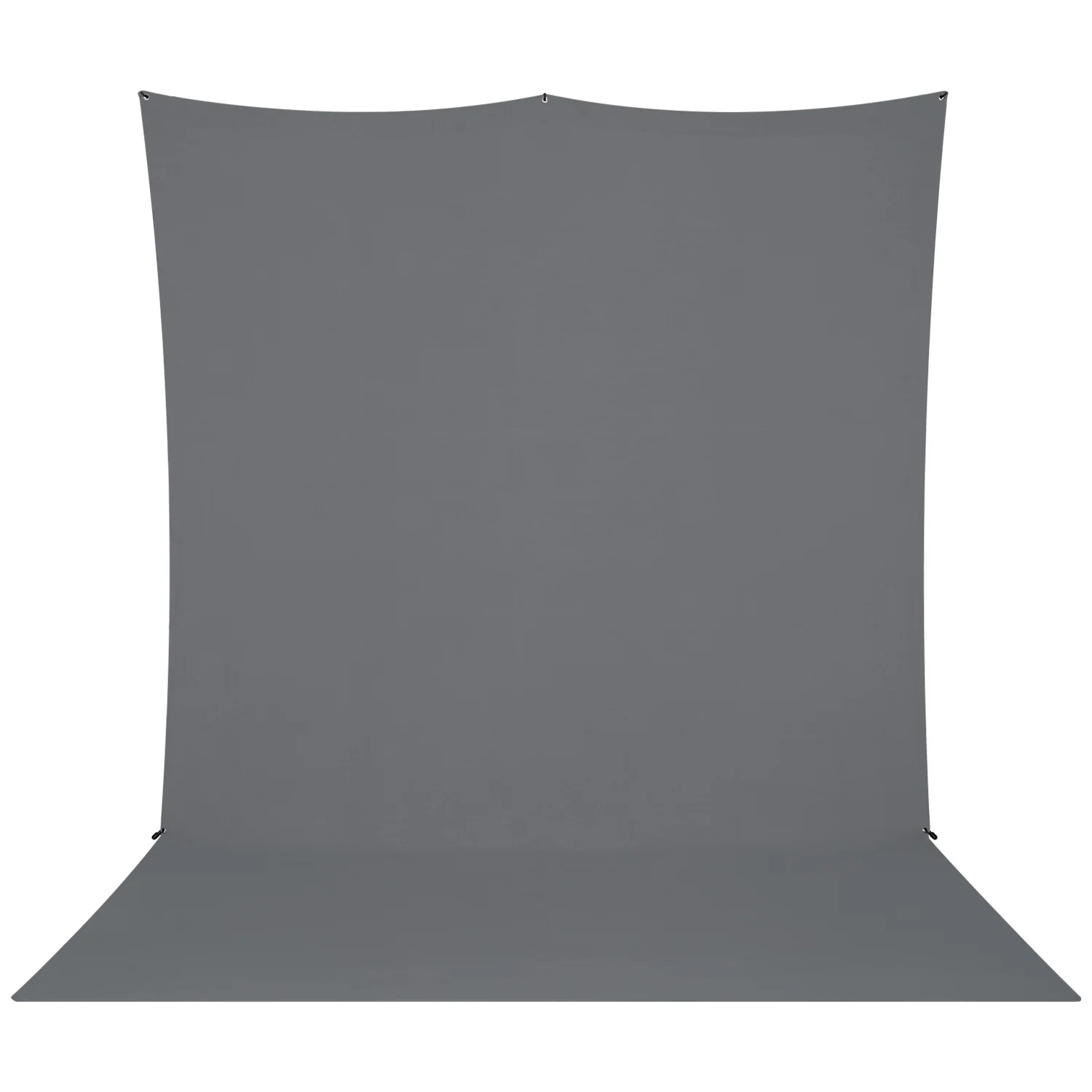 X-Drop Pro Wrinkle-Resistant Sweep Backdrop Kit - Neutral Gray (8' x 13') - Image 3