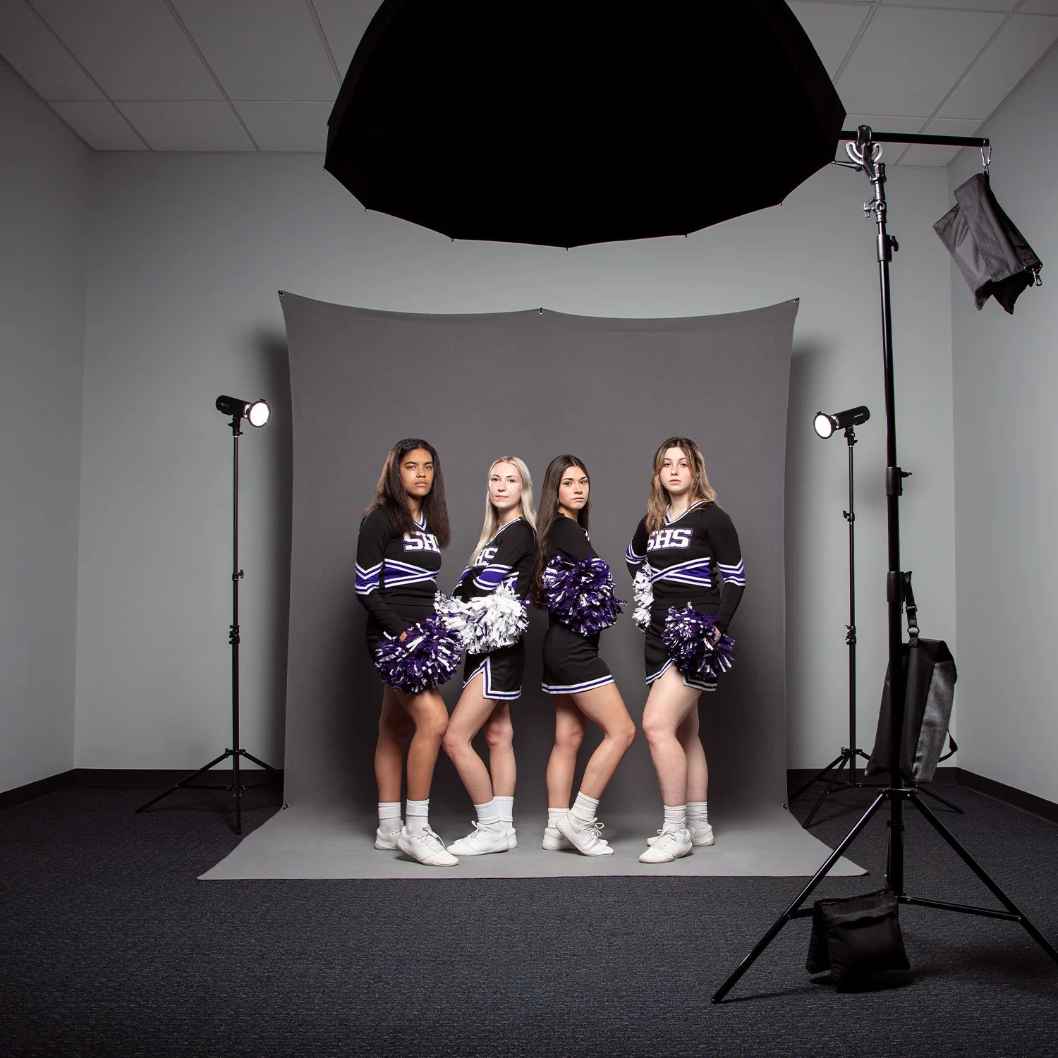 X-Drop Pro Wrinkle-Resistant Sweep Backdrop - Neutral Gray (8' x 13') - Image 3