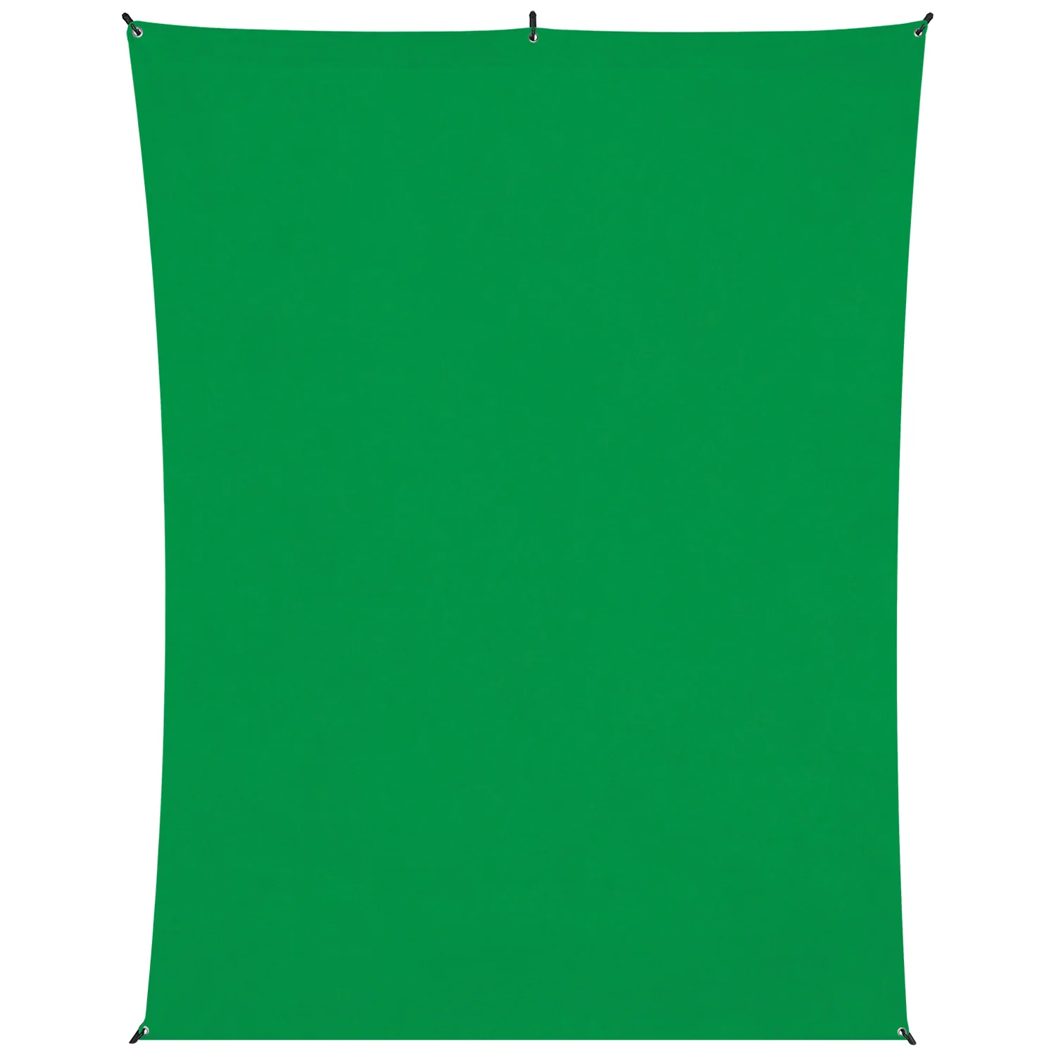 X-Drop Wrinkle-Resistant Backdrop Kit - Chroma-Key Green Screen (5' x 7') - Image 3