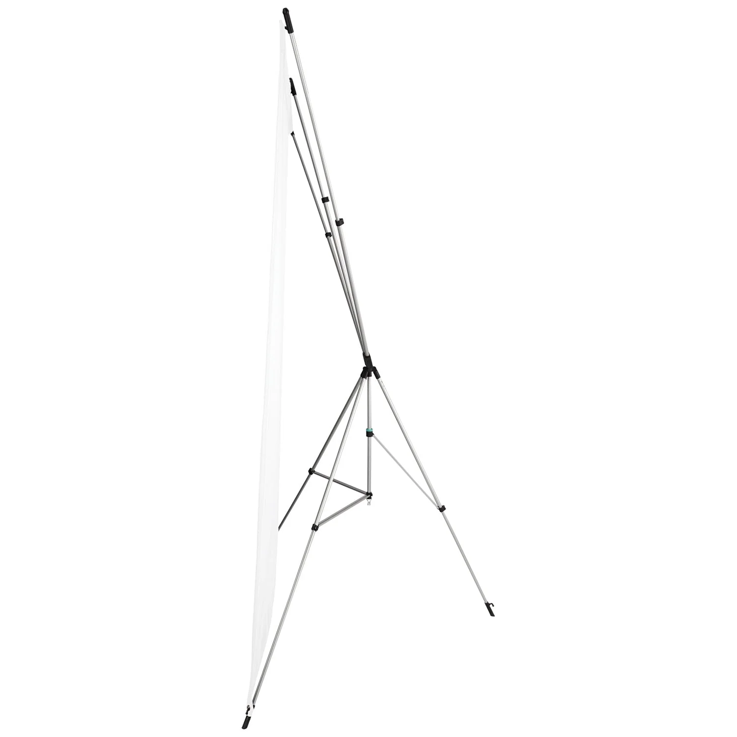 X-Drop Wrinkle-Resistant Backdrop Kit - High-Key White (5' x 7') - Image 10