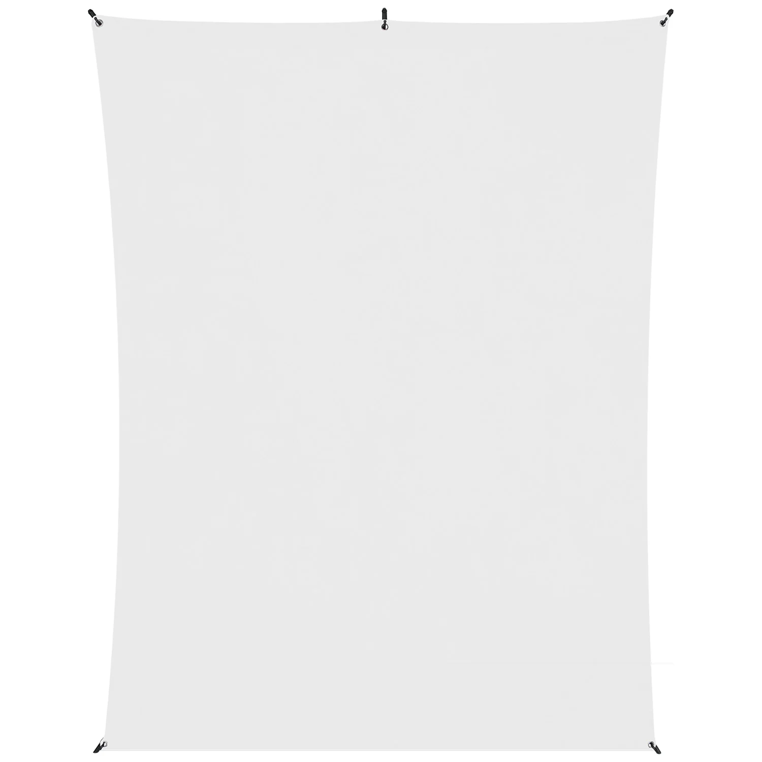 X-Drop Wrinkle-Resistant Backdrop Kit - High-Key White (5' x 7') - Image 3