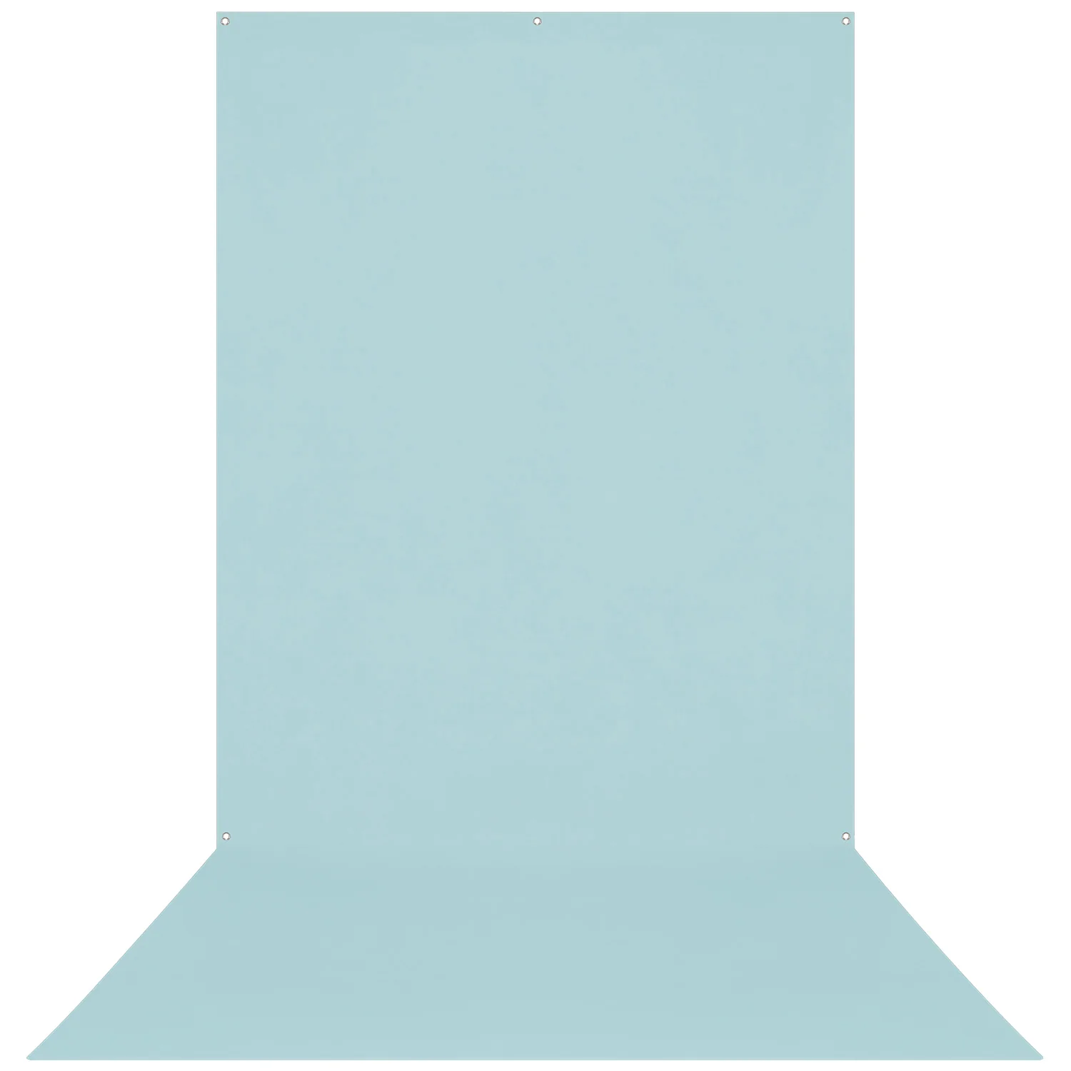 X-Drop Wrinkle-Resistant Backdrop - Pastel Blue (5' x 12')
