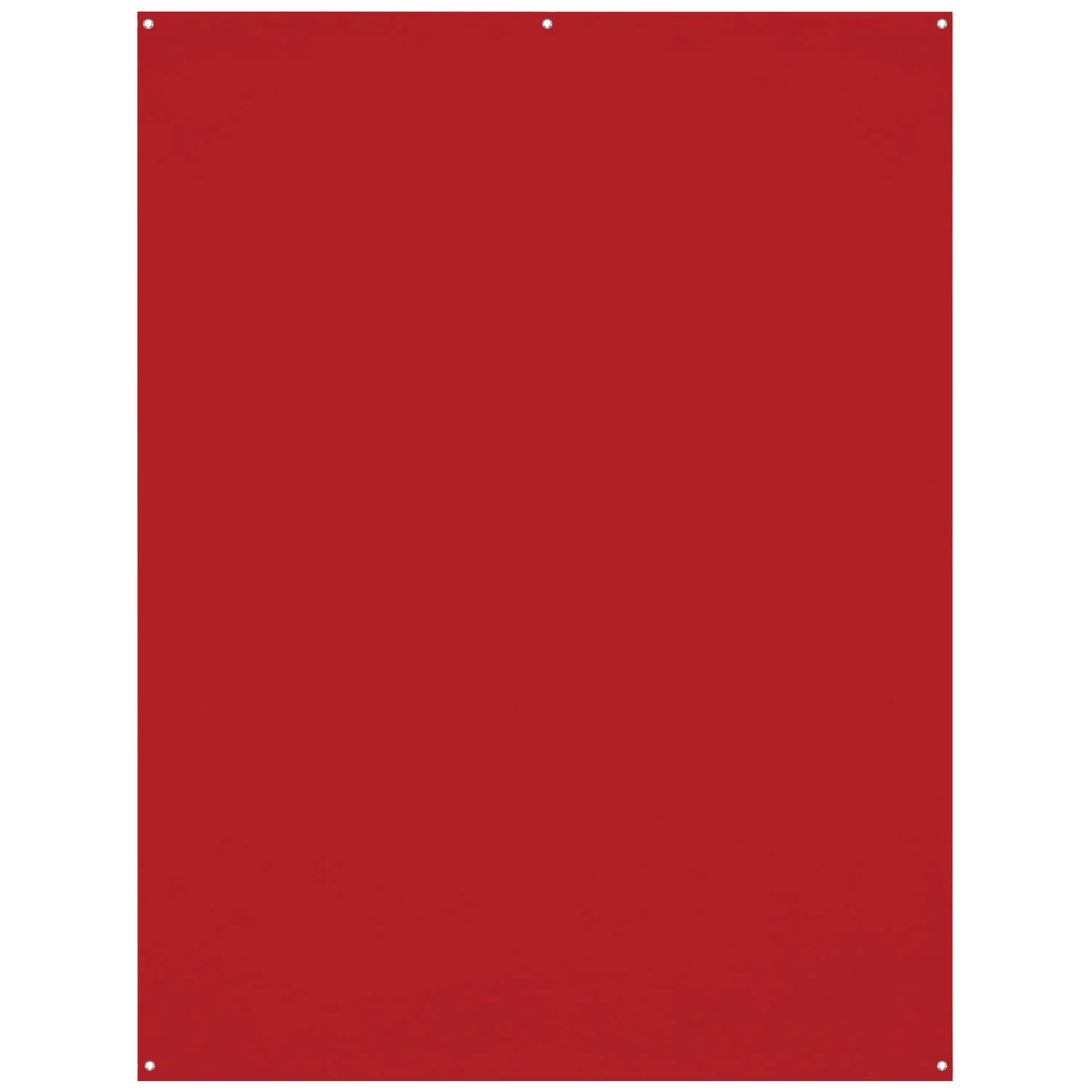 X-Drop Wrinkle-Resistant Backdrop - Scarlet Red (5' x 7')
